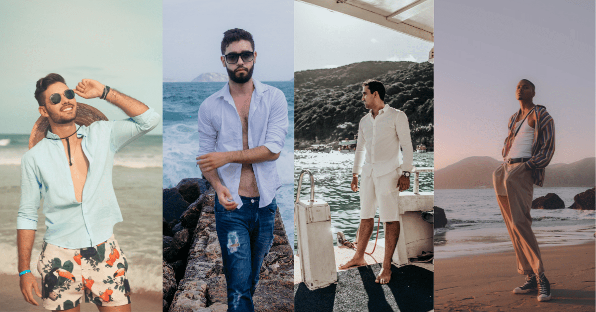 What to Wear in Beach Cool Beach Outfits For Men