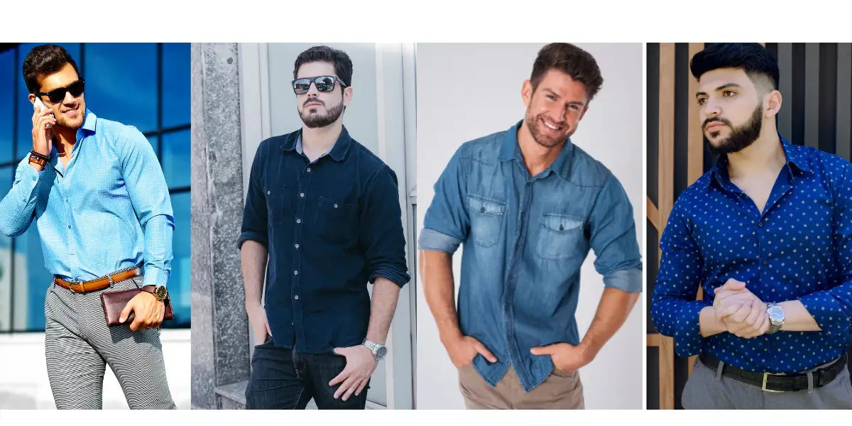 Blue Shirt Matching Pant for Men to Look Dashing