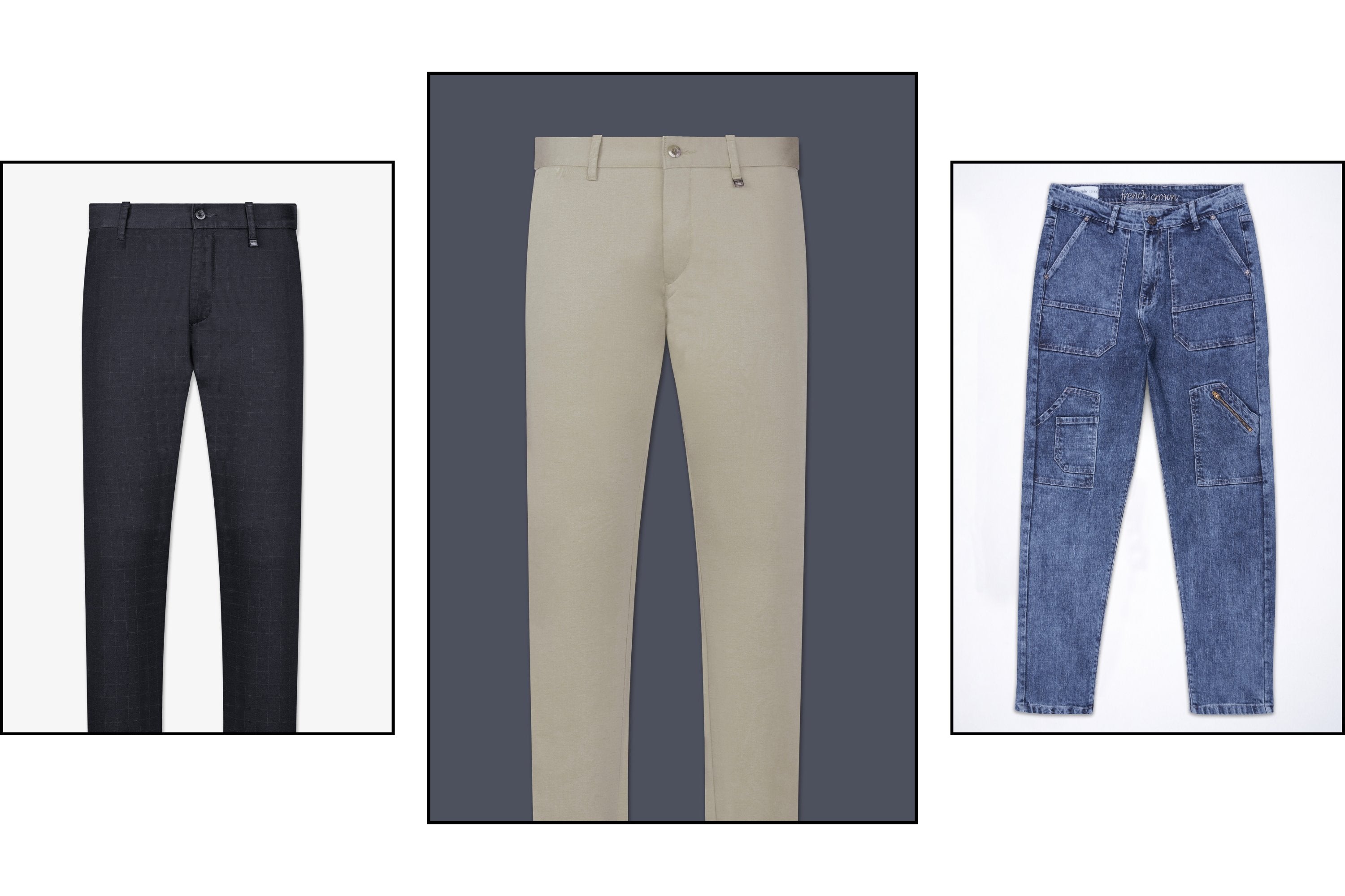 luxury cotton jeans for men