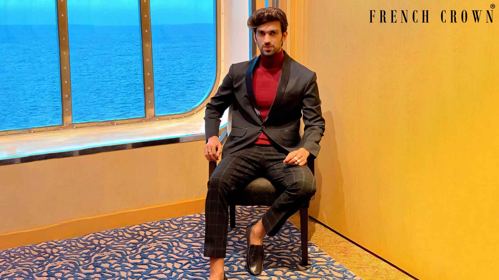 Premium Black Suits For Men