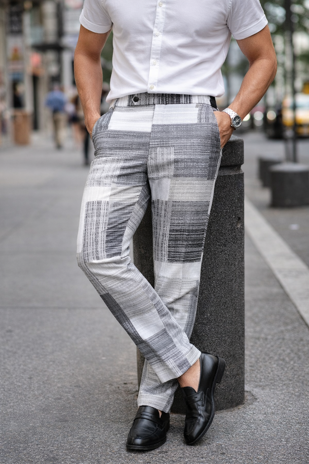 Buy Grey Color Pant For Men at French Crown