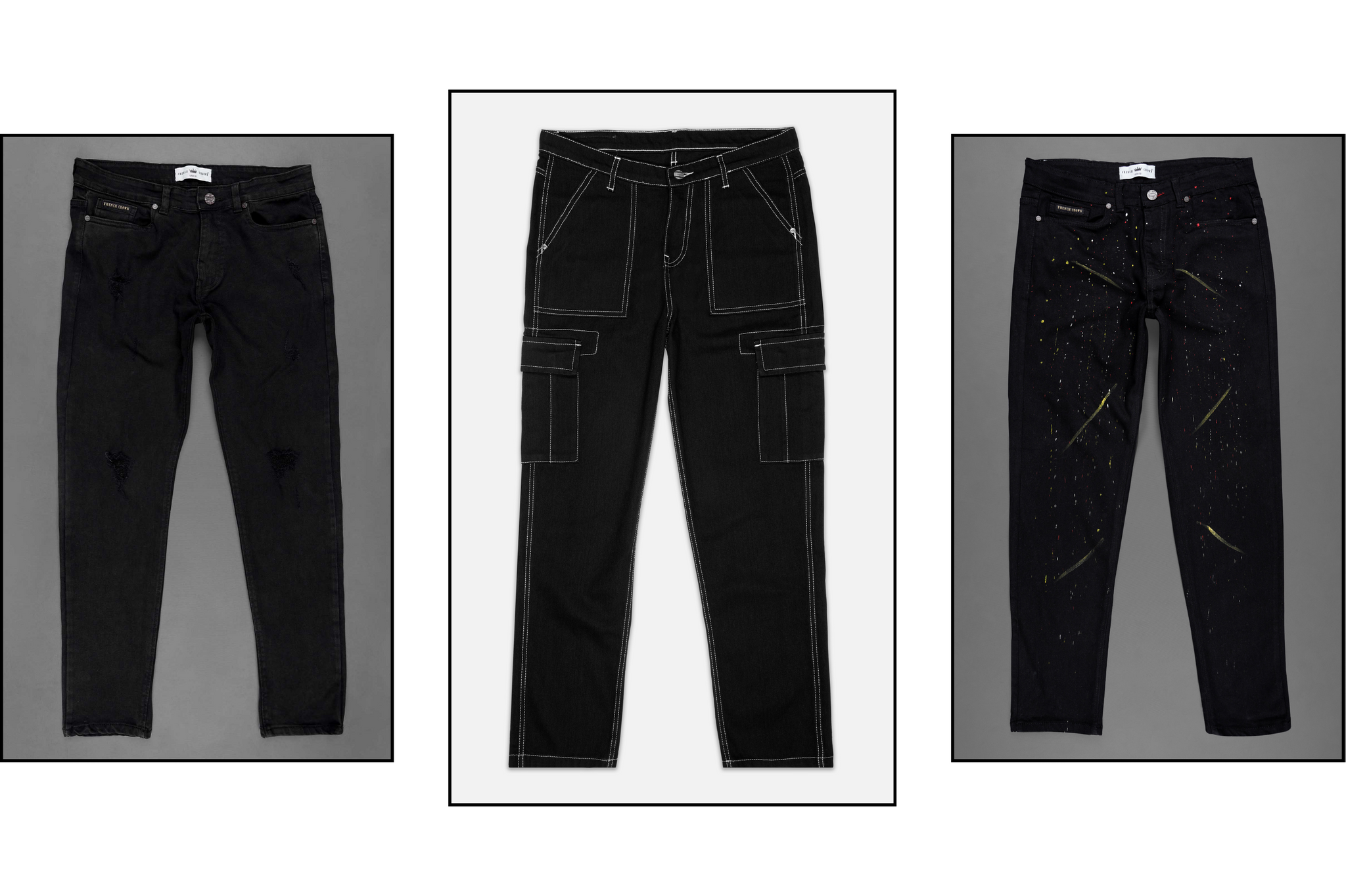 Buy Black Jeans For Men Online in India French Crown