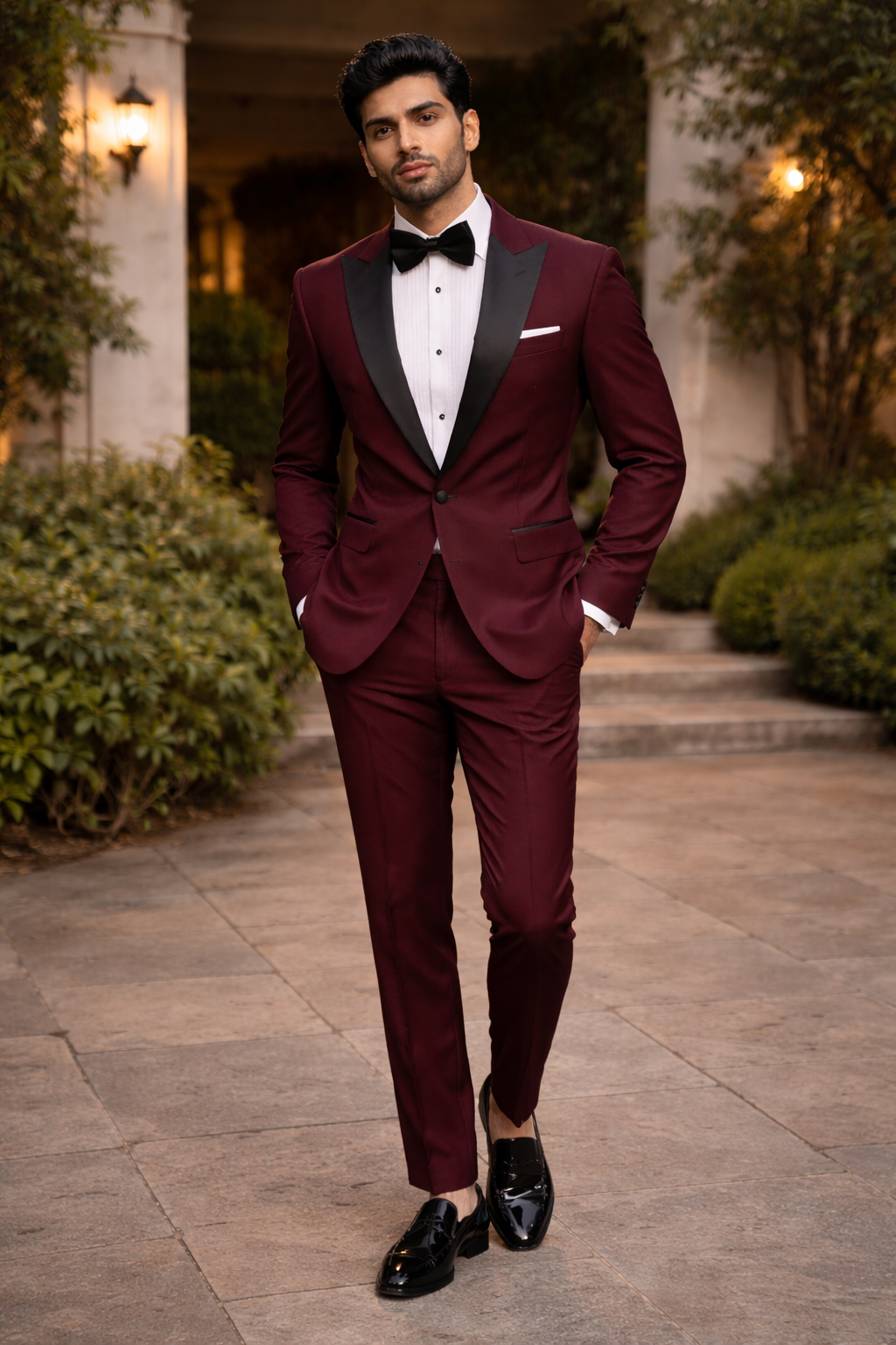 Maroon Suits