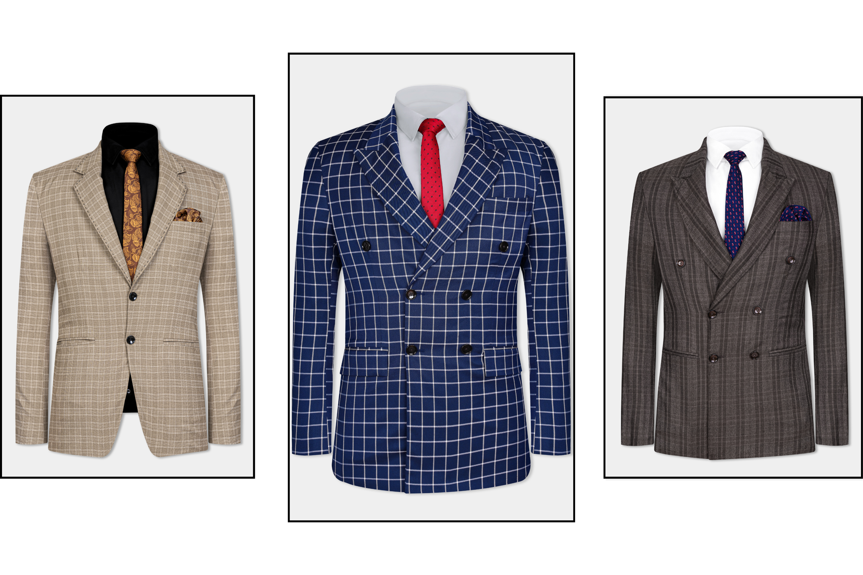 Plaid Blazers