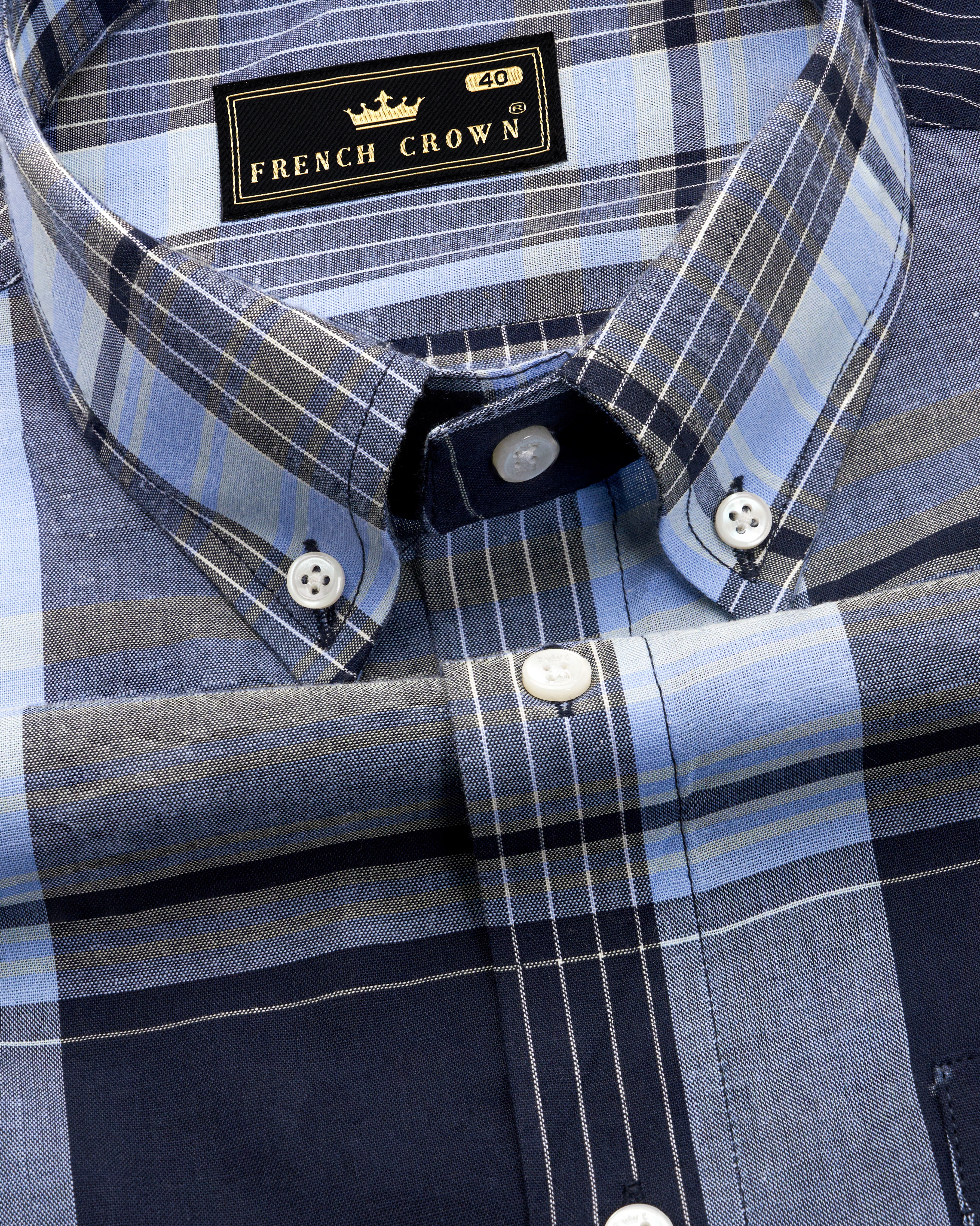 Mirage Navy Blue with Periwinkle Blue and White Premium Cotton Shirt 10015-BD-38, 10015-BD-H-38, 10015-BD-39, 10015-BD-H-39, 10015-BD-40, 10015-BD-H-40, 10015-BD-42, 10015-BD-H-42, 10015-BD-44, 10015-BD-H-44, 10015-BD-46, 10015-BD-H-46, 10015-BD-48, 10015-BD-H-48, 10015-BD-50, 10015-BD-H-50, 10015-BD-52, 10015-BD-H-52