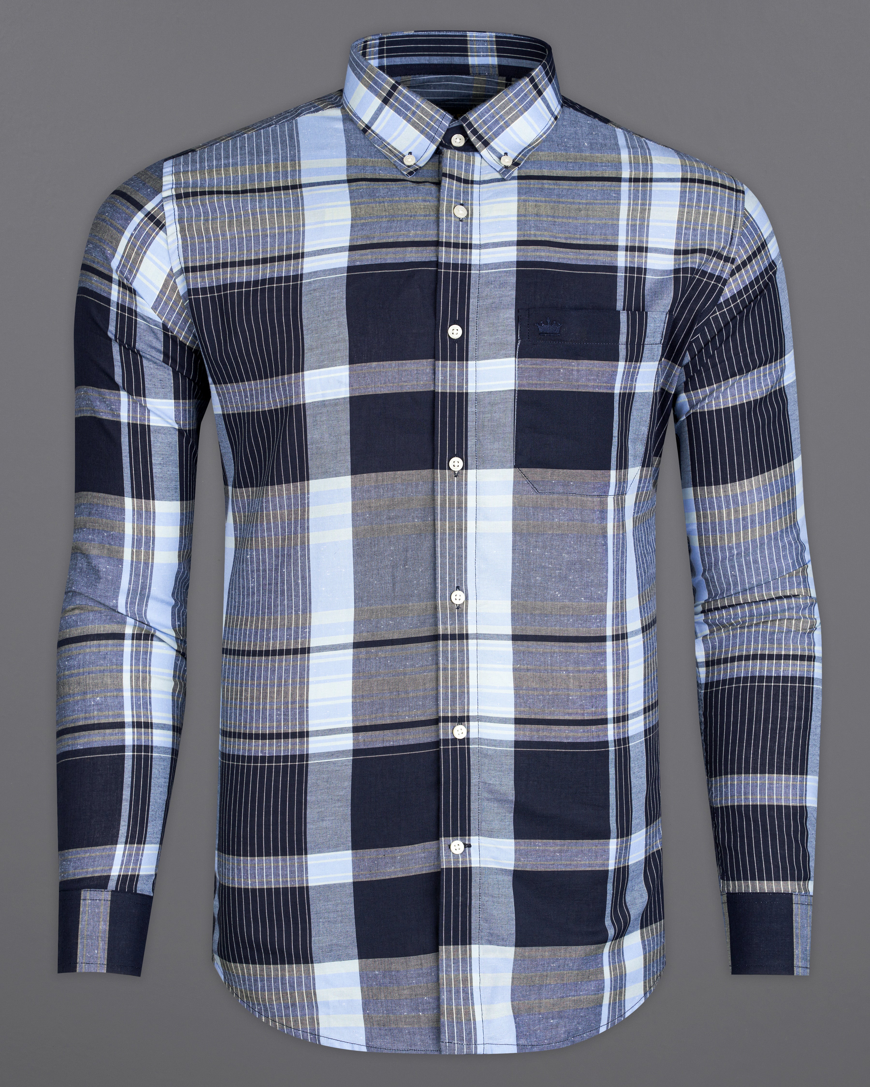 Mirage Navy Blue with Periwinkle Blue and White Premium Cotton Shirt 10015-BD-38, 10015-BD-H-38, 10015-BD-39, 10015-BD-H-39, 10015-BD-40, 10015-BD-H-40, 10015-BD-42, 10015-BD-H-42, 10015-BD-44, 10015-BD-H-44, 10015-BD-46, 10015-BD-H-46, 10015-BD-48, 10015-BD-H-48, 10015-BD-50, 10015-BD-H-50, 10015-BD-52, 10015-BD-H-52