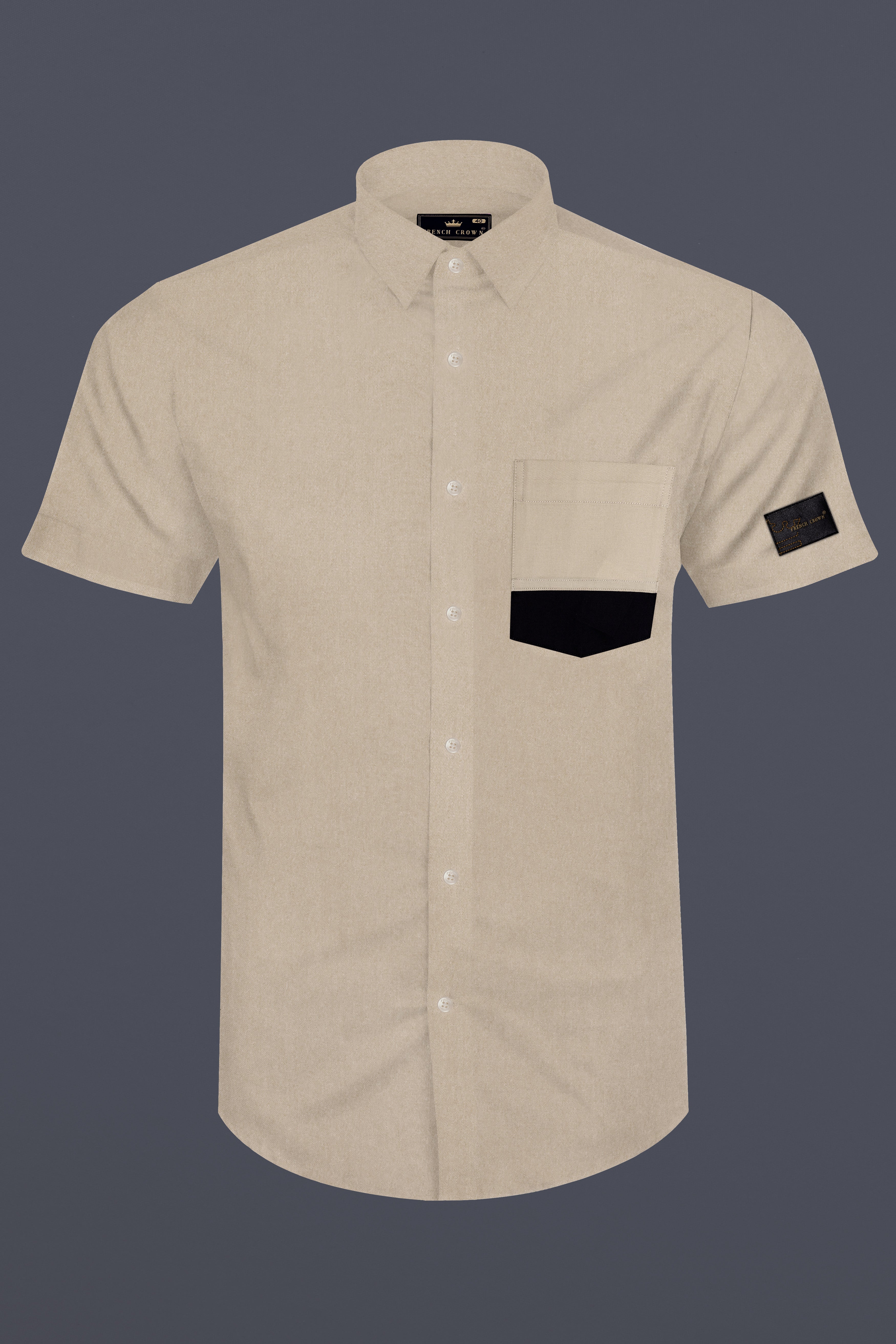 Coriander Brown Super Soft Premium Cotton Designer Shirt