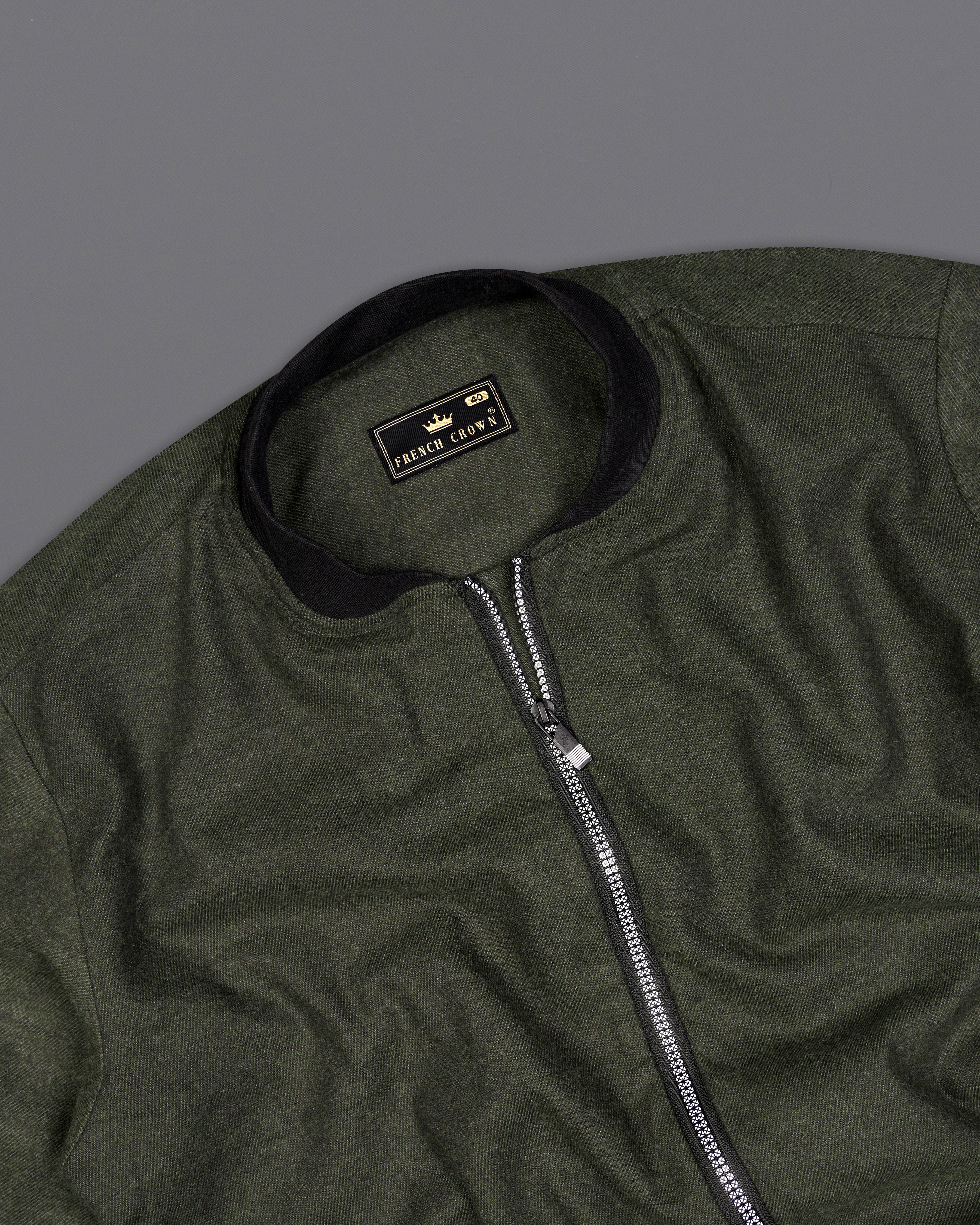 Birch Green Flannel Bomber Jacket 10111-BJ43-38, 10111-BJ43-H-38, 10111-BJ43-39, 10111-BJ43-H-39, 10111-BJ43-40, 10111-BJ43-H-40, 10111-BJ43-42, 10111-BJ43-H-42, 10111-BJ43-44, 10111-BJ43-H-44, 10111-BJ43-46, 10111-BJ43-H-46, 10111-BJ43-48, 10111-BJ43-H-48, 10111-BJ43-50, 10111-BJ43-H-50, 10111-BJ43-52, 10111-BJ43-H-52