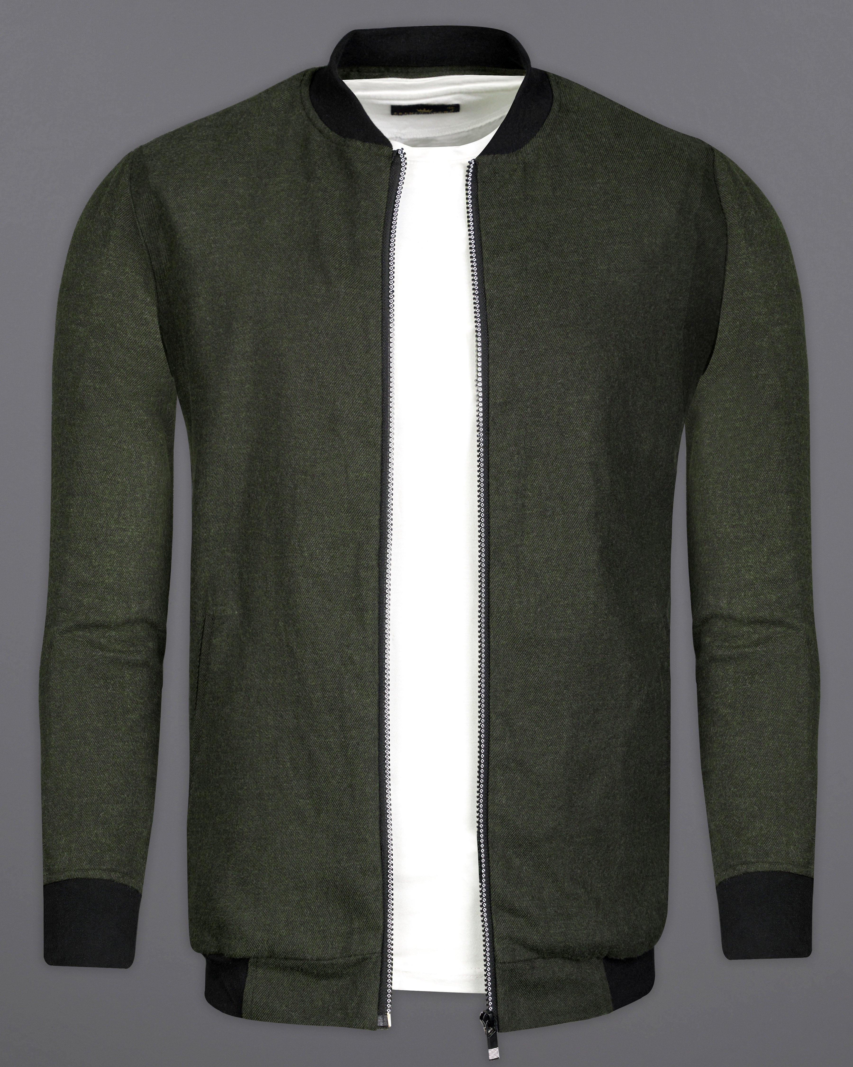 Birch Green Flannel Bomber Jacket 10111-BJ43-38, 10111-BJ43-H-38, 10111-BJ43-39, 10111-BJ43-H-39, 10111-BJ43-40, 10111-BJ43-H-40, 10111-BJ43-42, 10111-BJ43-H-42, 10111-BJ43-44, 10111-BJ43-H-44, 10111-BJ43-46, 10111-BJ43-H-46, 10111-BJ43-48, 10111-BJ43-H-48, 10111-BJ43-50, 10111-BJ43-H-50, 10111-BJ43-52, 10111-BJ43-H-52