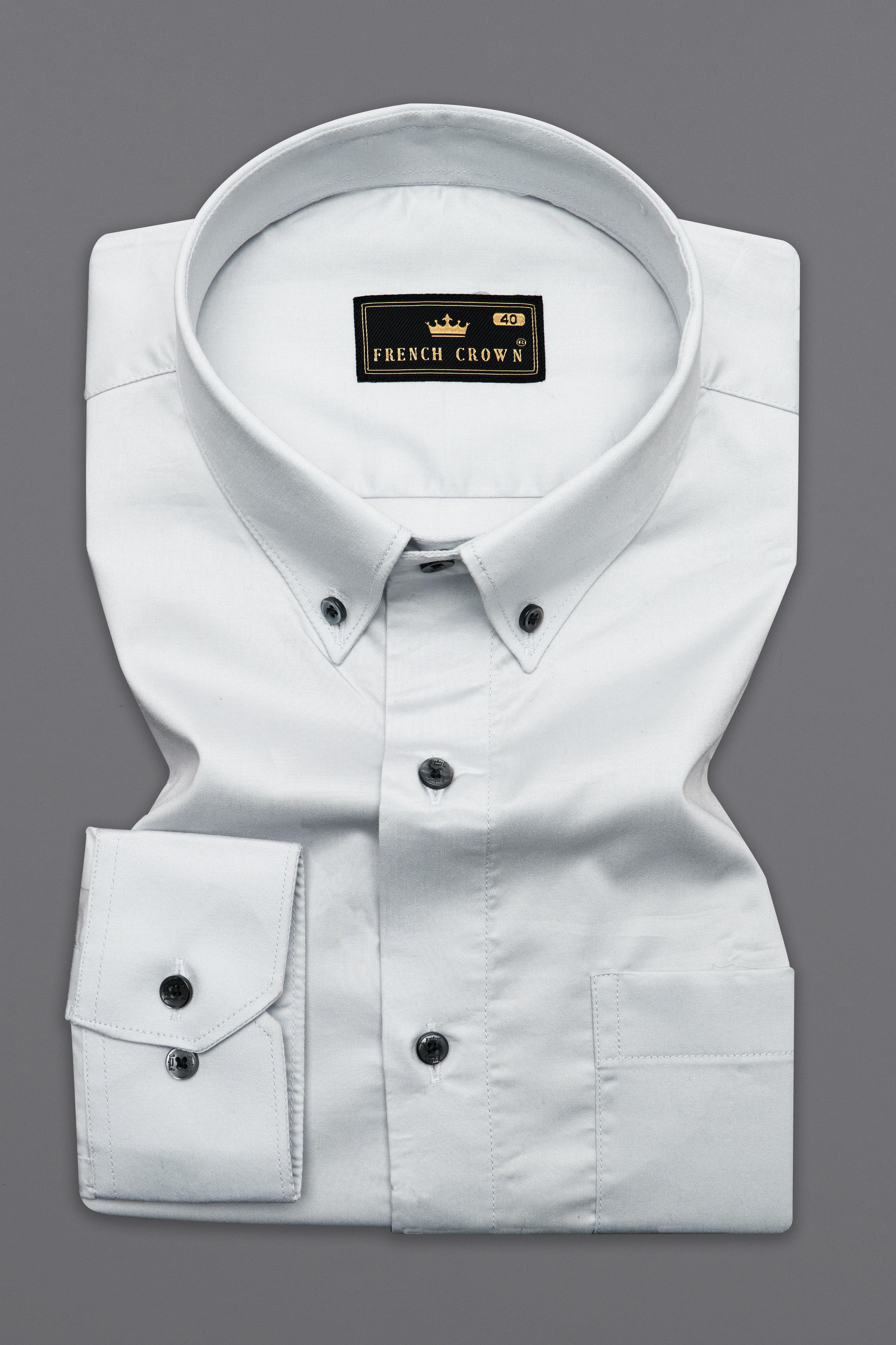 Periglacial Gray Super Soft Premium Cotton Solid Shirt 10136-BD-BLK-38, 10136-BD-BLK-H-38, 10136-BD-BLK-39, 10136-BD-BLK-H-39, 10136-BD-BLK-40, 10136-BD-BLK-H-40, 10136-BD-BLK-42, 10136-BD-BLK-H-42, 10136-BD-BLK-44, 10136-BD-BLK-H-44, 10136-BD-BLK-46, 10136-BD-BLK-H-46, 10136-BD-BLK-48, 10136-BD-BLK-H-48, 10136-BD-BLK-50, 10136-BD-BLK-H-50, 10136-BD-BLK-52, 10136-BD-BLK-H-52