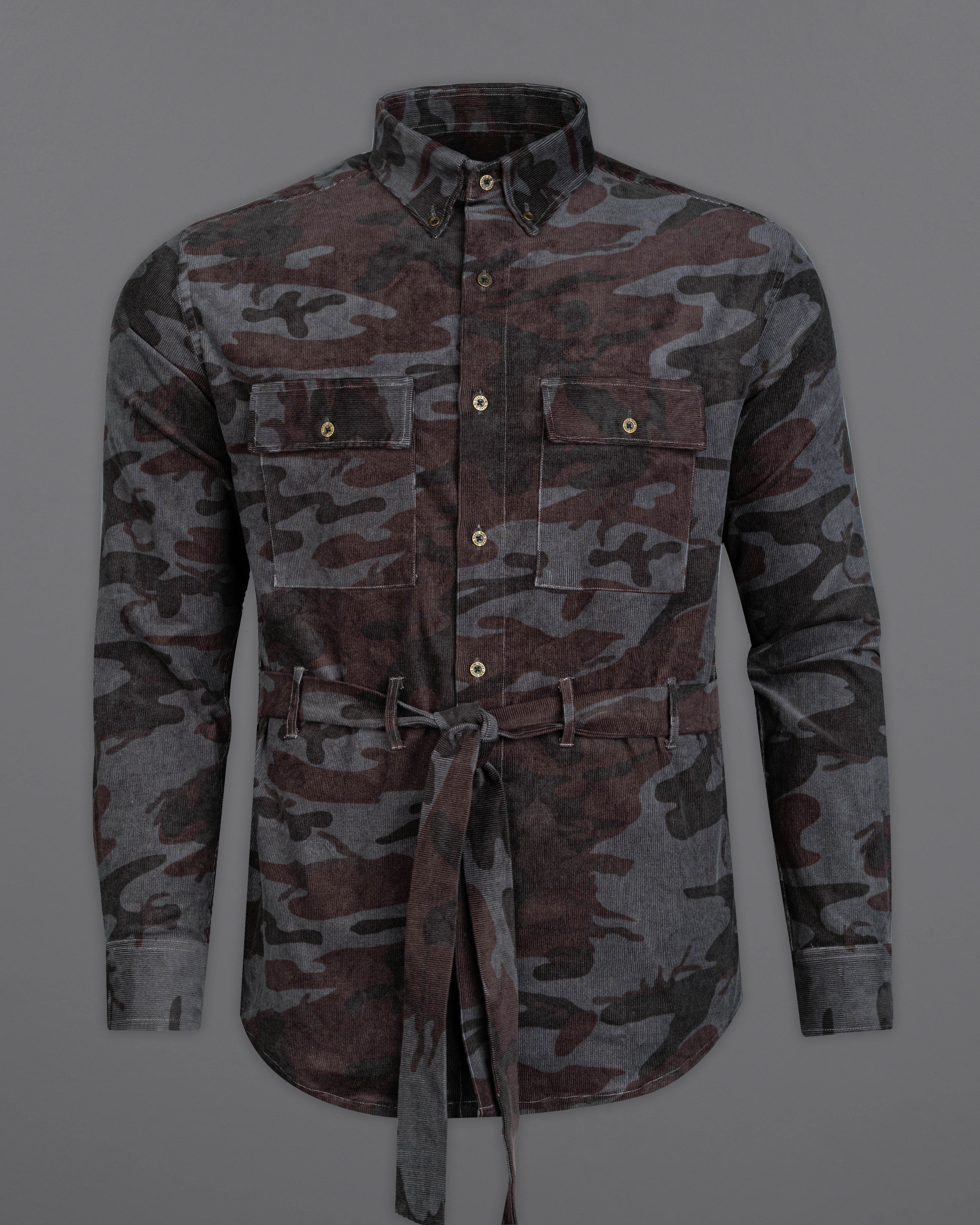 Cape Cod Gray and Bistre Brown Camouflage Corduroy Designer Shirt 10174-BD-MB-D123-38, 10174-BD-MB-D123-H-38, 10174-BD-MB-D123-39, 10174-BD-MB-D123-H-39, 10174-BD-MB-D123-40, 10174-BD-MB-D123-H-40, 10174-BD-MB-D123-42, 10174-BD-MB-D123-H-42, 10174-BD-MB-D123-44, 10174-BD-MB-D123-H-44, 10174-BD-MB-D123-46, 10174-BD-MB-D123-H-46, 10174-BD-MB-D123-48, 10174-BD-MB-D123-H-48, 10174-BD-MB-D123-50, 10174-BD-MB-D123-H-50, 10174-BD-MB-D123-52, 10174-BD-MB-D123-H-52A