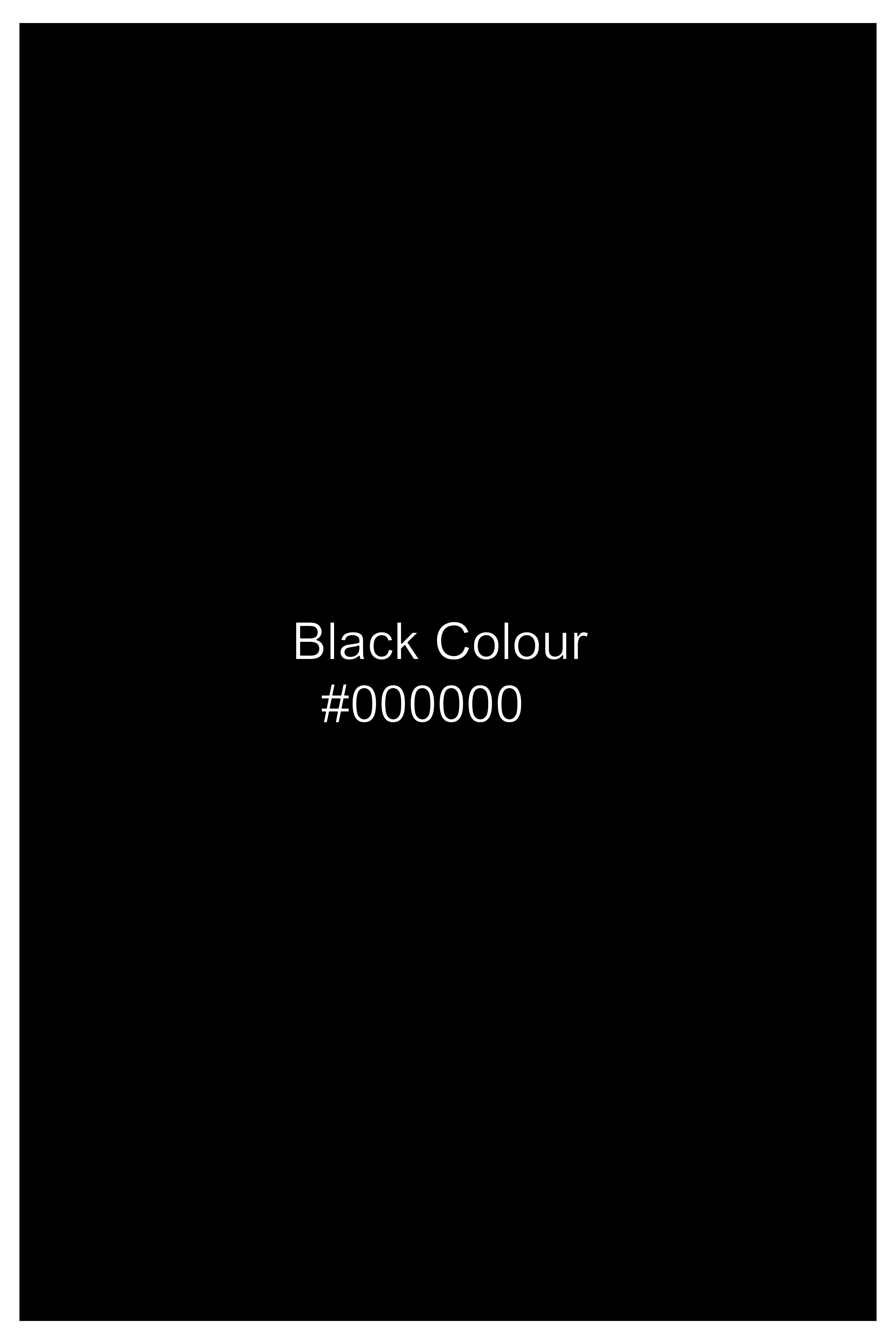 Jade Black with Artisanal Aari Embroidery Work Super Soft Premium Cotton Designer Shirt