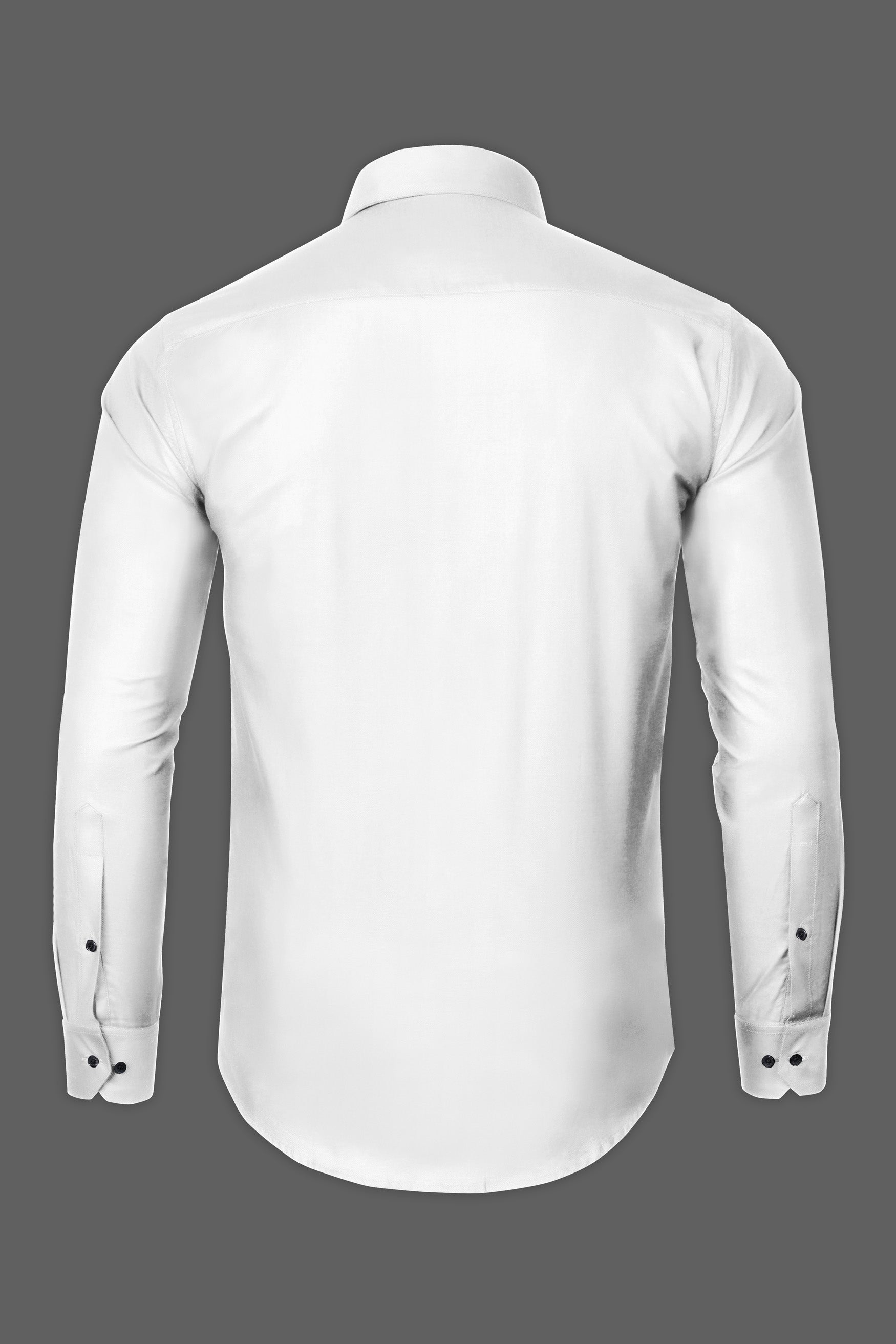 Bright White Luxurious Linen Shirt