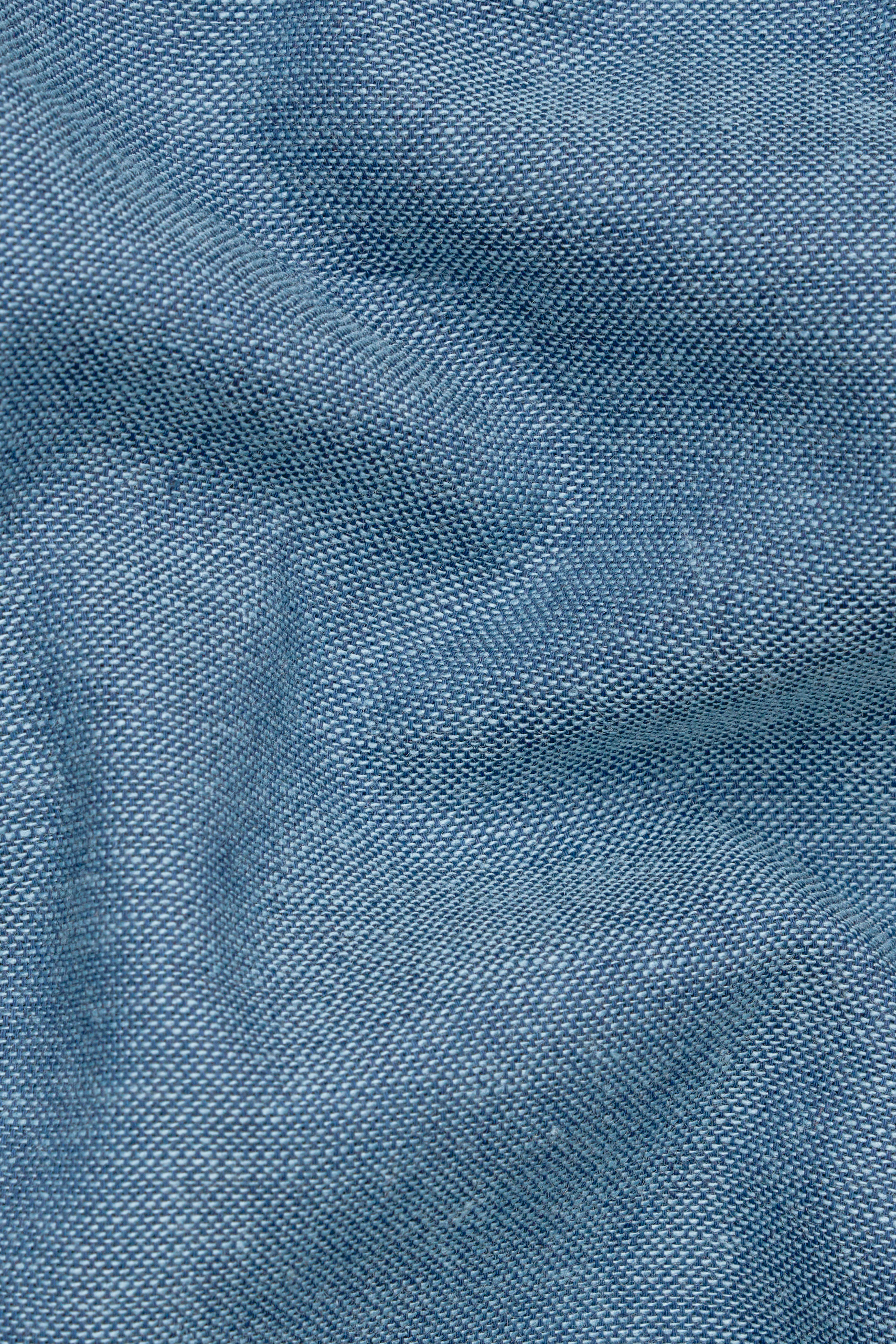 Kashmir Blue Luxurious Linen Shirt