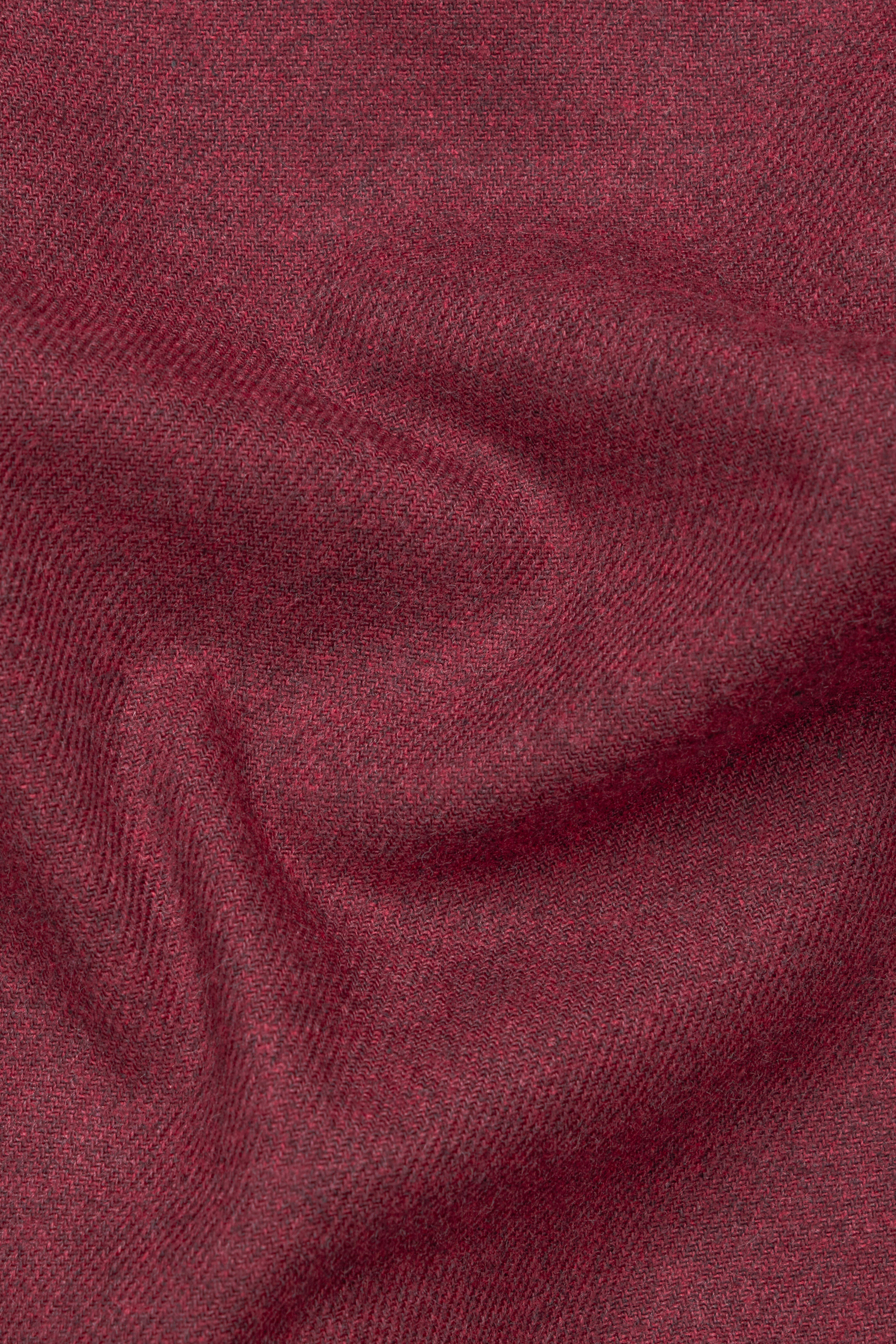 Metallic Copper Red Flannel Shirt
