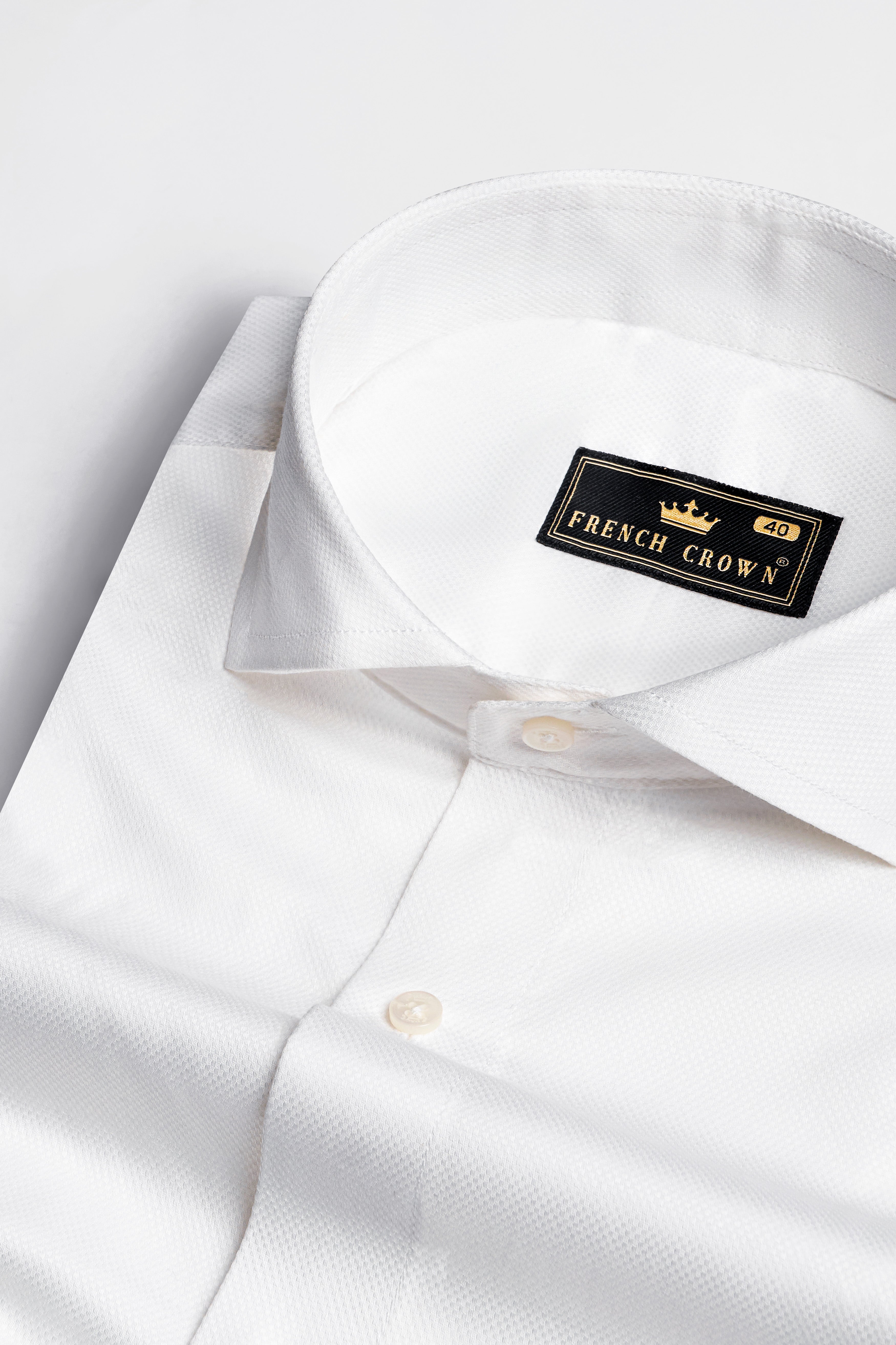 Bright White Dobby Textured Premium Giza Cotton Shirt 10505-CA-38, 10505-CA-H-38, 10505-CA-39, 10505-CA-H-39, 10505-CA-40, 10505-CA-H-40, 10505-CA-42, 10505-CA-H-42, 10505-CA-44, 10505-CA-H-44, 10505-CA-46, 10505-CA-H-46, 10505-CA-48, 10505-CA-H-48, 10505-CA-50, 10505-CA-H-50, 10505-CA-52, 10505-CA-H-52