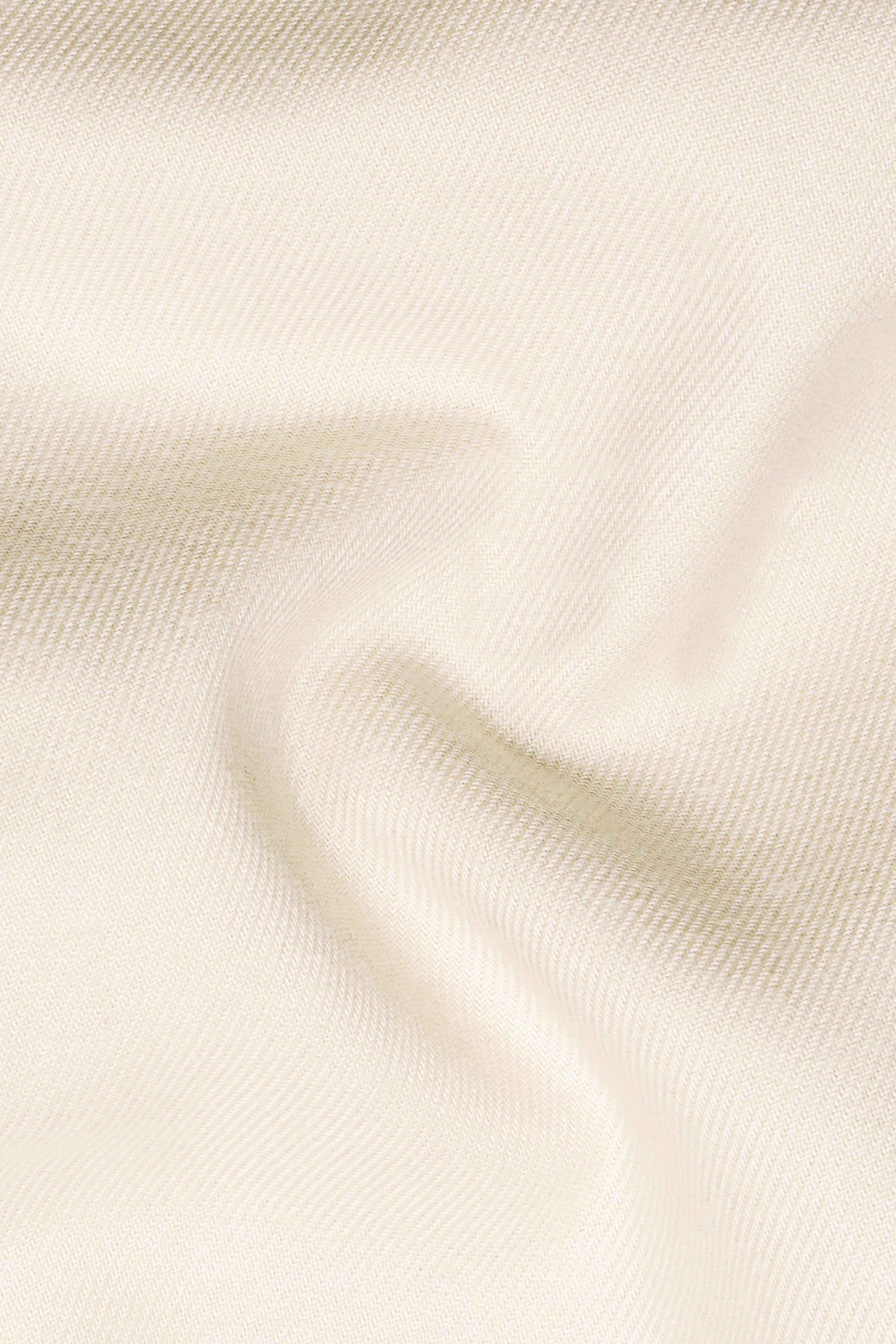 Periglacial Beige Flannel Overshirt