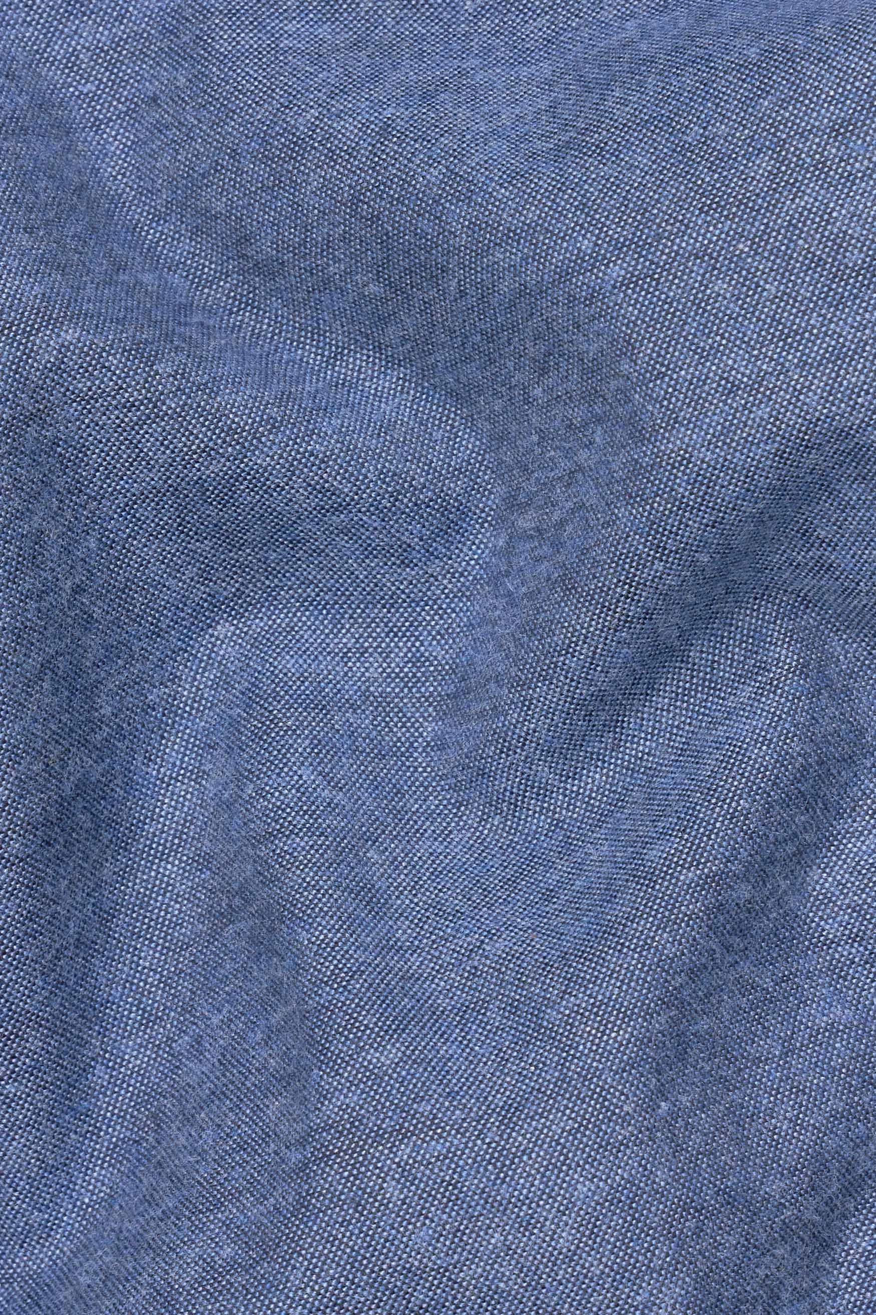 Comet Blue Flannel Designer Shirt