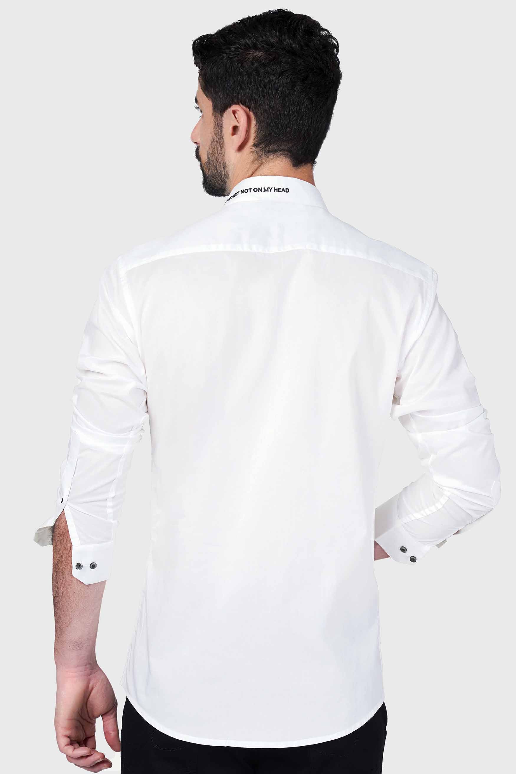 Bright White Quote Embroidered Subtle Sheen Super Soft Premium Cotton Designer Shirt 1062-BLK-E334-38, 1062-BLK-E334-H-38, 1062-BLK-E334-39, 1062-BLK-E334-H-39, 1062-BLK-E334-40, 1062-BLK-E334-H-40, 1062-BLK-E334-42, 1062-BLK-E334-H-42, 1062-BLK-E334-44, 1062-BLK-E334-H-44, 1062-BLK-E334-46, 1062-BLK-E334-H-46, 1062-BLK-E334-48, 1062-BLK-E334-H-48, 1062-BLK-E334-50, 1062-BLK-E334-H-50, 1062-BLK-E334-52, 1062-BLK-E334-H-52