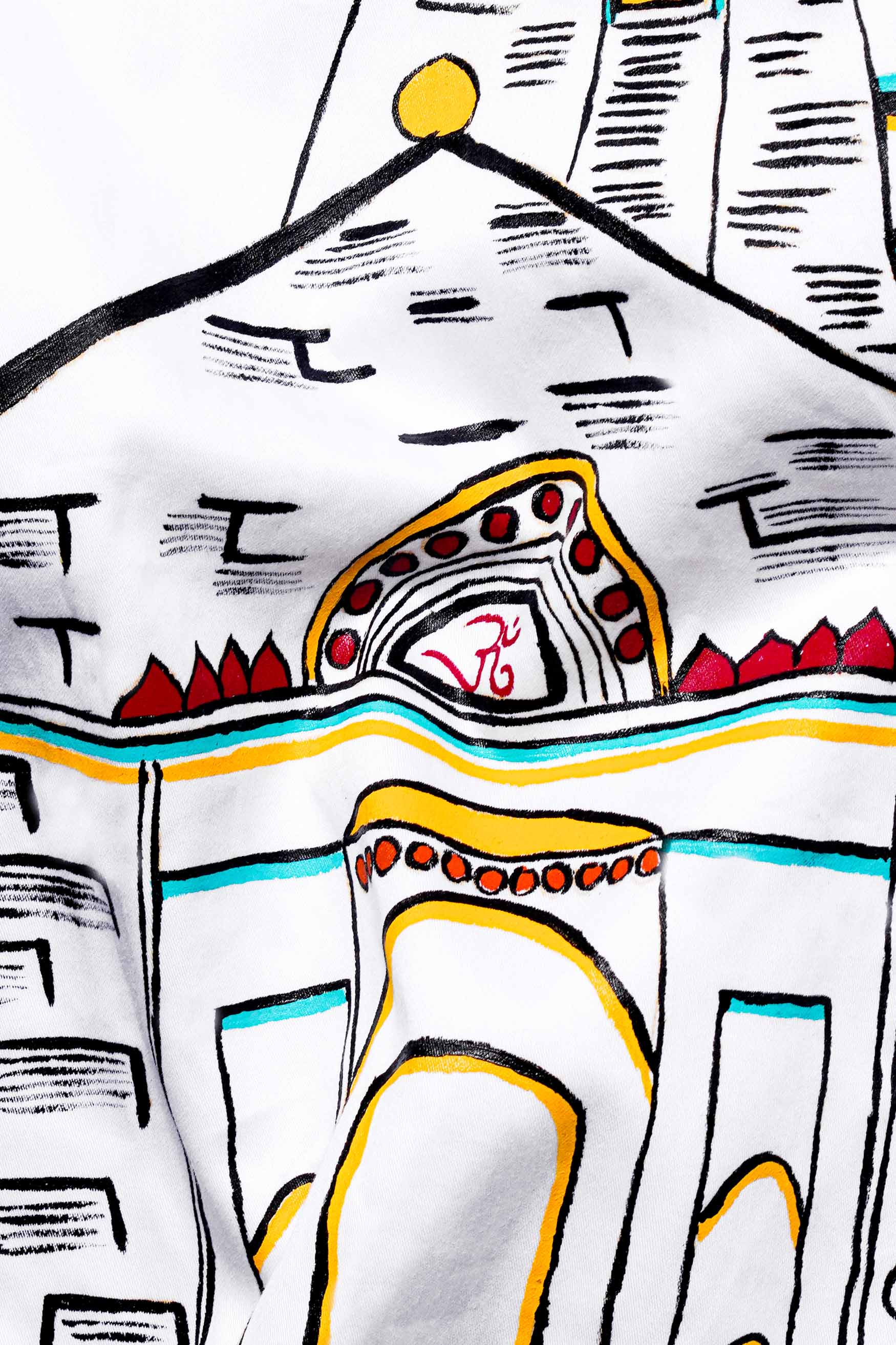 Bright White Kedarnath Temple Hand Painted Super Soft Premium Cotton Designer Shirt 1066-BLE-ART01-38, 1066-BLE-ART01-H-38, 1066-BLE-ART01-39, 1066-BLE-ART01-H-39, 1066-BLE-ART01-40, 1066-BLE-ART01-H-40, 1066-BLE-ART01-42, 1066-BLE-ART01-H-42, 1066-BLE-ART01-44, 1066-BLE-ART01-H-44, 1066-BLE-ART01-46, 1066-BLE-ART01-H-46, 1066-BLE-ART01-48, 1066-BLE-ART01-H-48, 1066-BLE-ART01-50, 1066-BLE-ART01-H-50, 1066-BLE-ART01-52, 1066-BLE-ART01-H-52