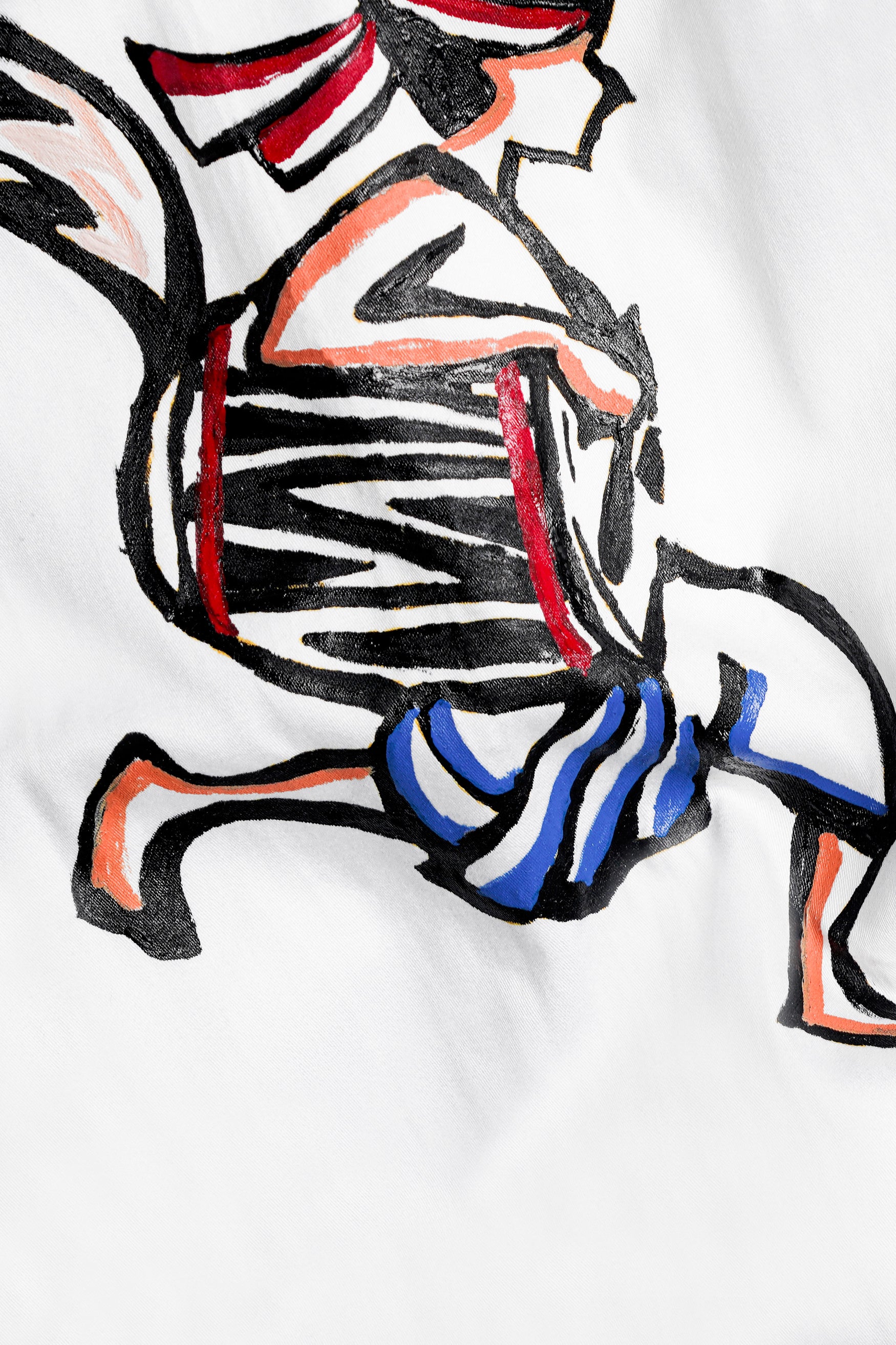 Bright White Man Playing Dhol Hand Painted Subtle Sheen Super Soft Premium Cotton Designer Shirt 1066-BLE-ART06-38, 1066-BLE-ART06-H-38, 1066-BLE-ART06-39, 1066-BLE-ART06-H-39, 1066-BLE-ART06-40, 1066-BLE-ART06-H-40, 1066-BLE-ART06-42, 1066-BLE-ART06-H-42, 1066-BLE-ART06-44, 1066-BLE-ART06-H-44, 1066-BLE-ART06-46, 1066-BLE-ART06-H-46, 1066-BLE-ART06-48, 1066-BLE-ART06-H-48, 1066-BLE-ART06-50, 1066-BLE-ART06-H-50, 1066-BLE-ART06-52, 1066-BLE-ART06-H-52