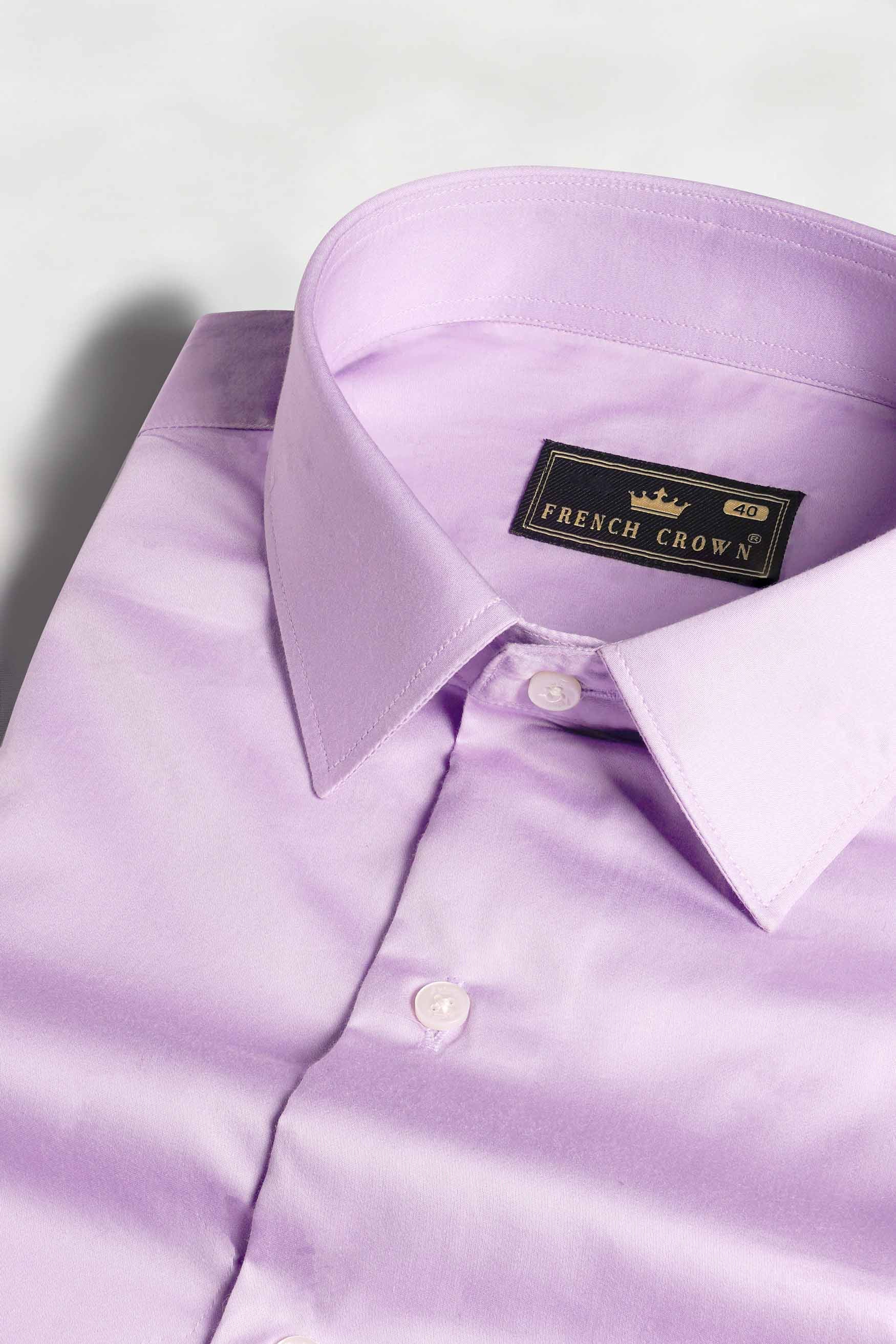 Lilac Super Soft Premium Cotton Shirt - Main Image