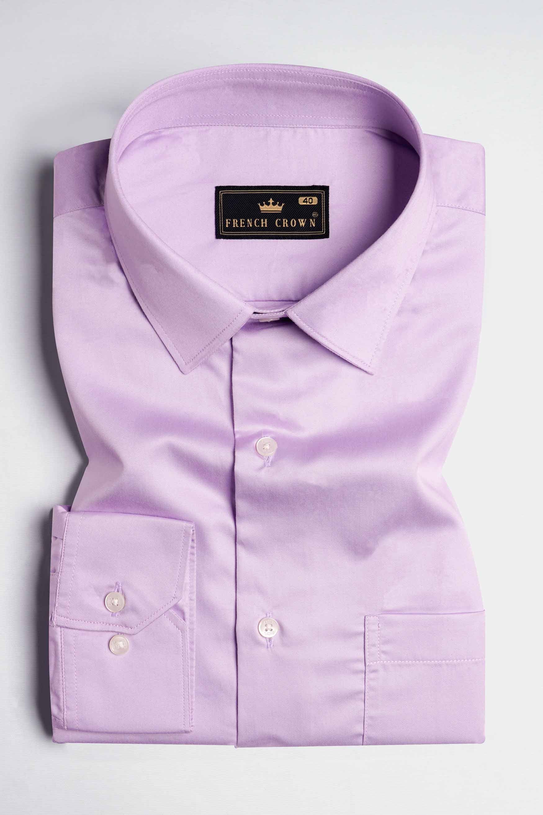 Lilac Super Soft Premium Cotton Shirt
