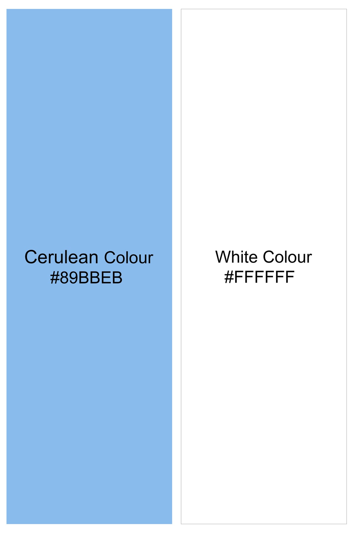 Cerulean Blue Oval Jacquard Textured Premium Giza Cotton Shirt