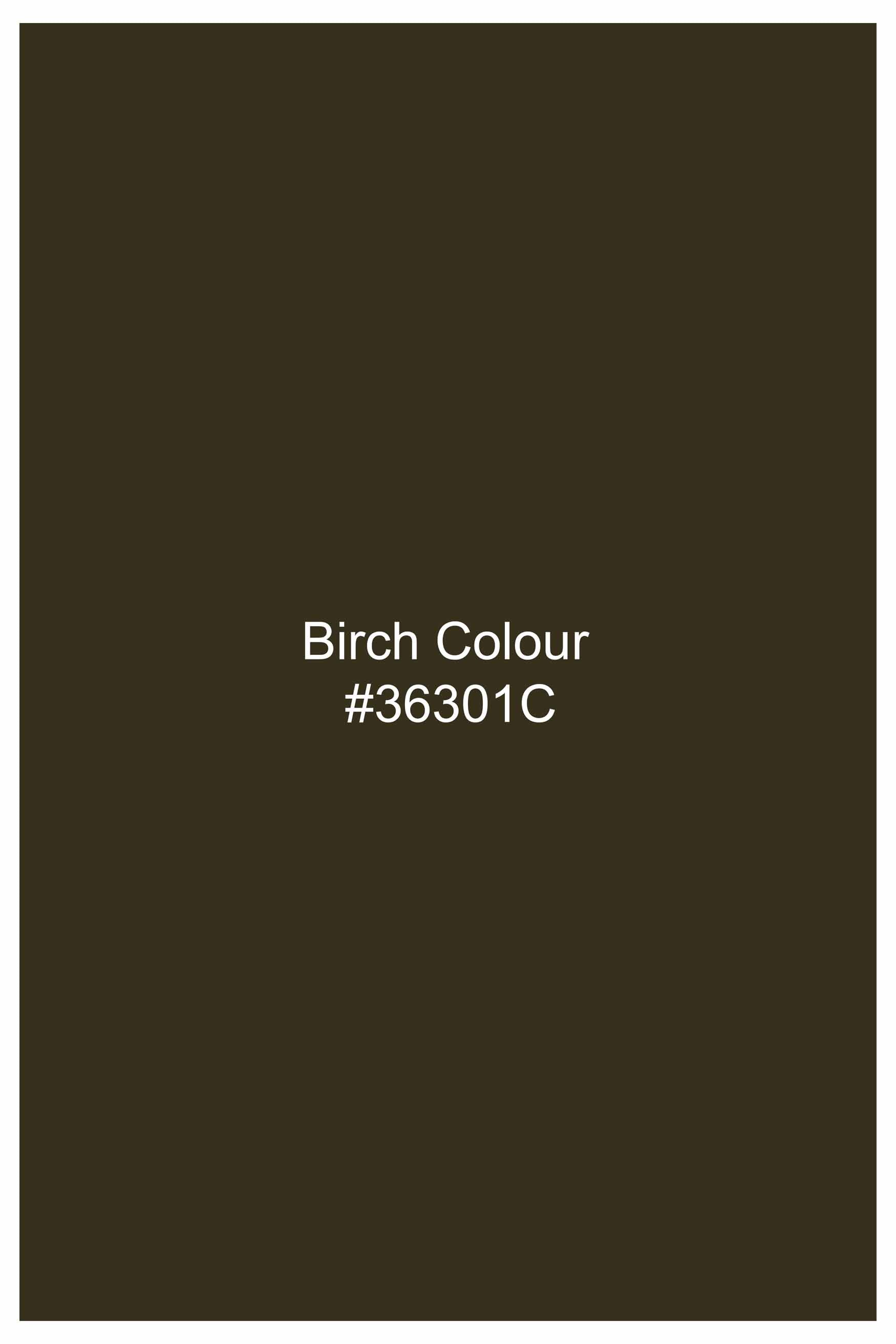 Birch Green Subtle Sheen Super  Soft Premium Cotton Tuxedo Shirt