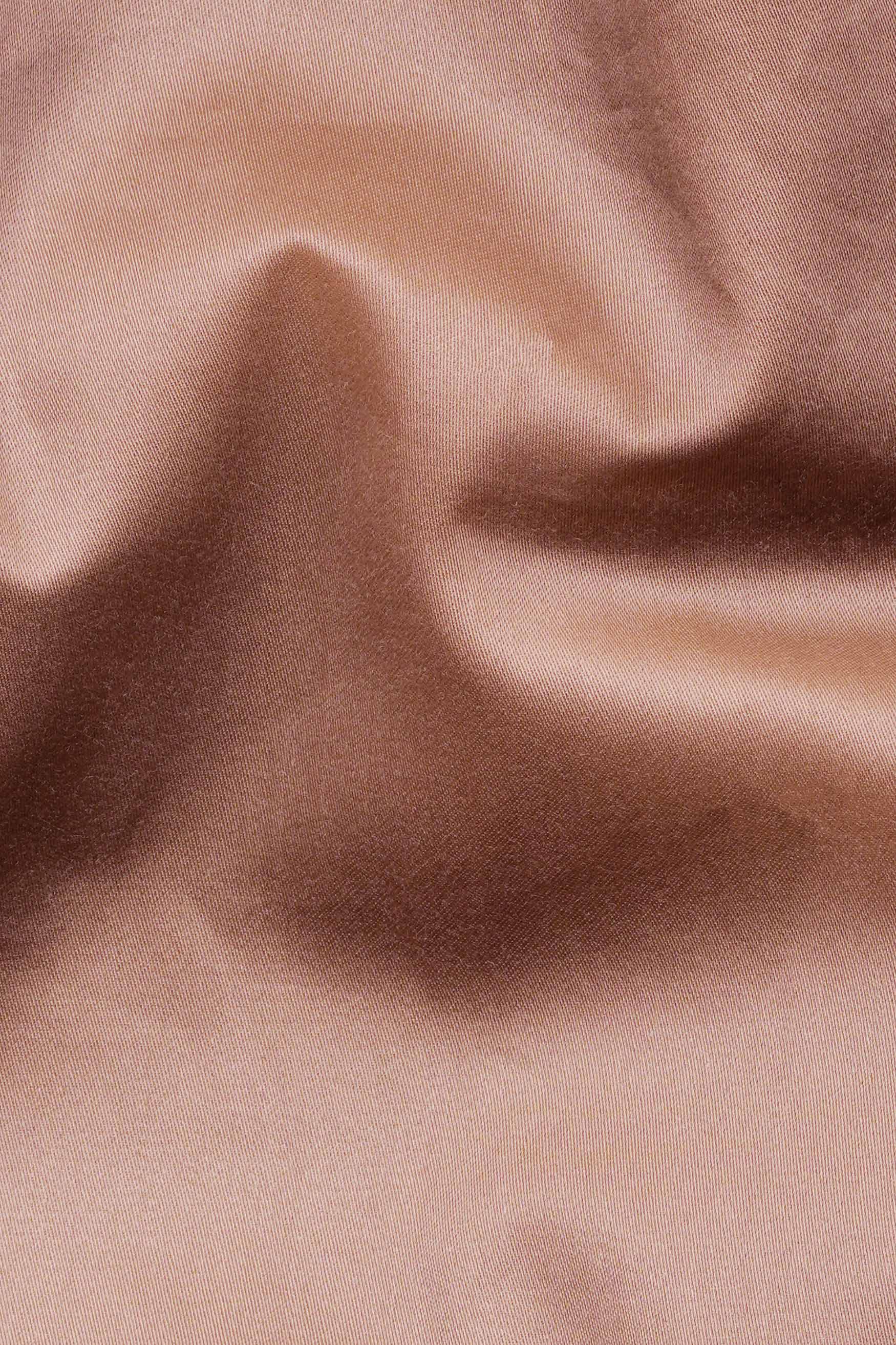 Sandrift Peach Subtle Sheen Super Soft Premium Cotton Shirt