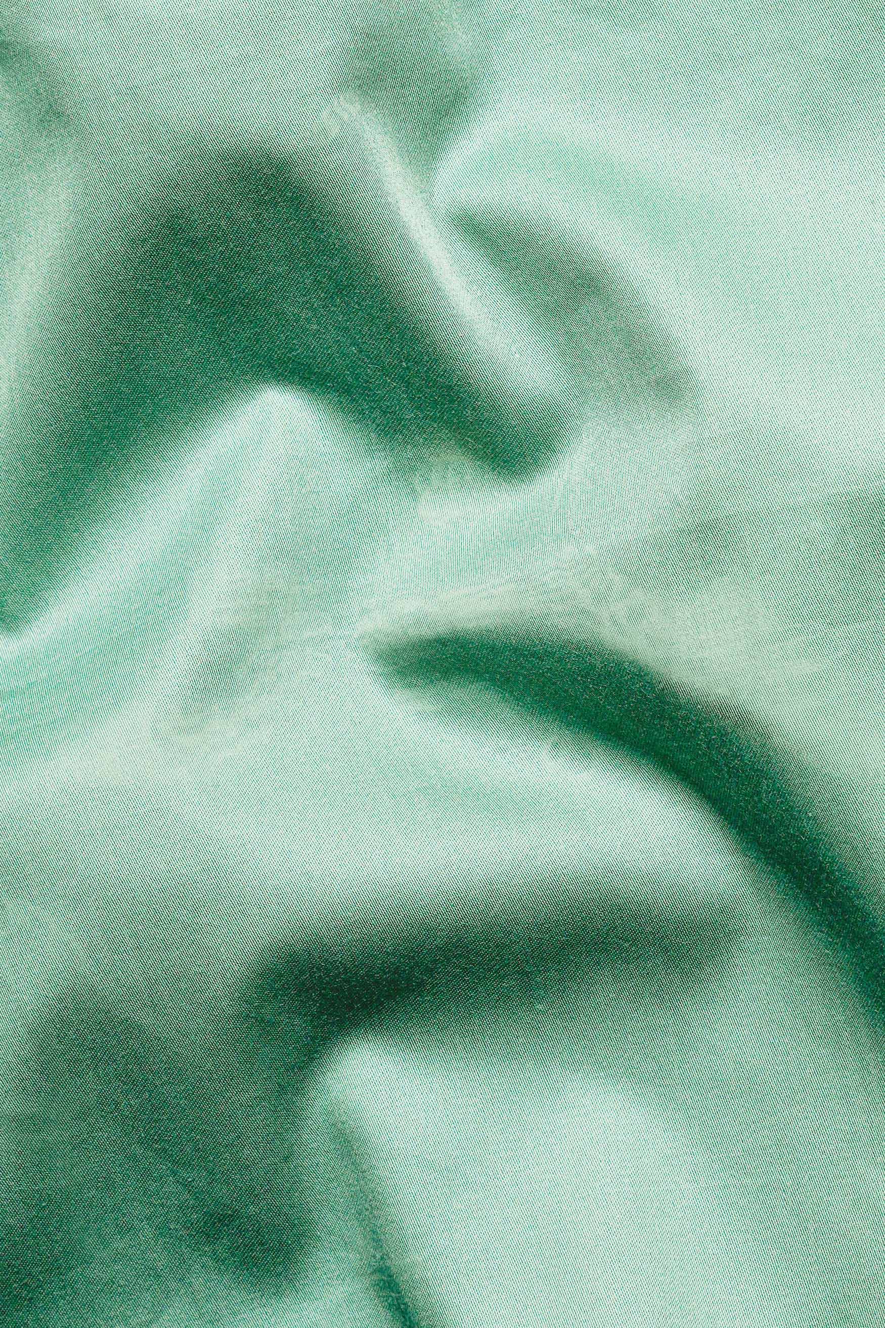 Oxley Green Subtle Sheen Super Soft Premium Cotton Shirt