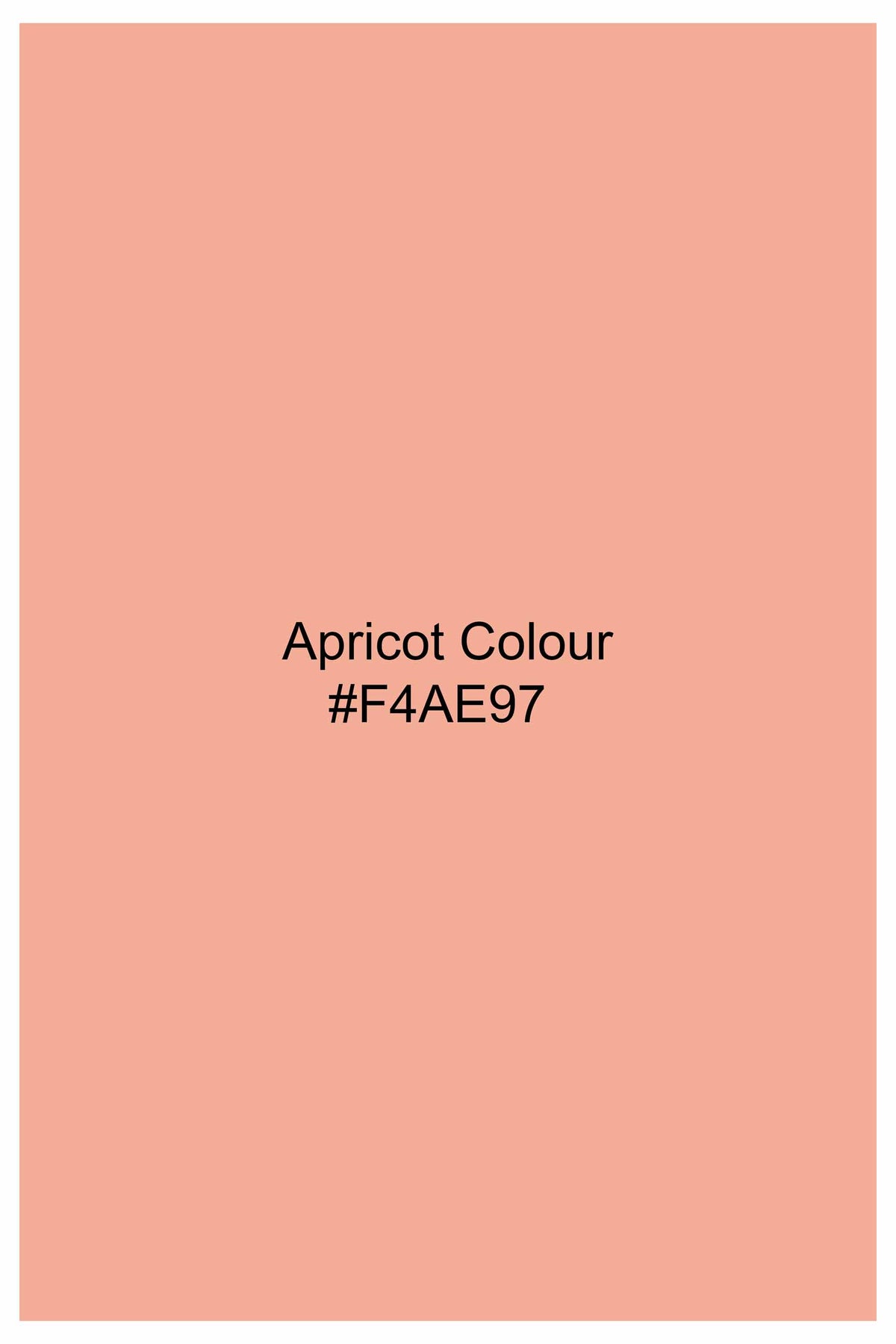 Apricot Peach Subtle Sheen Super Soft Premium Cotton Shirt Without Pocket