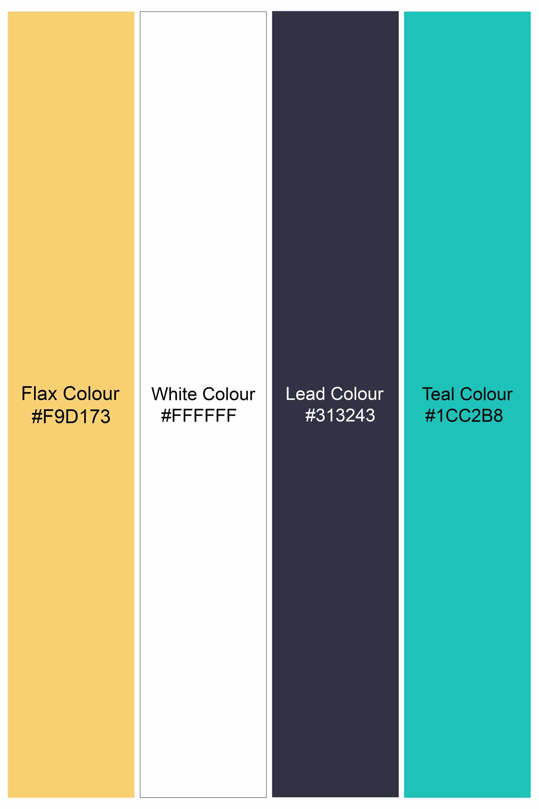 Flax Yellow with Bright White Royal Oxford Shirt