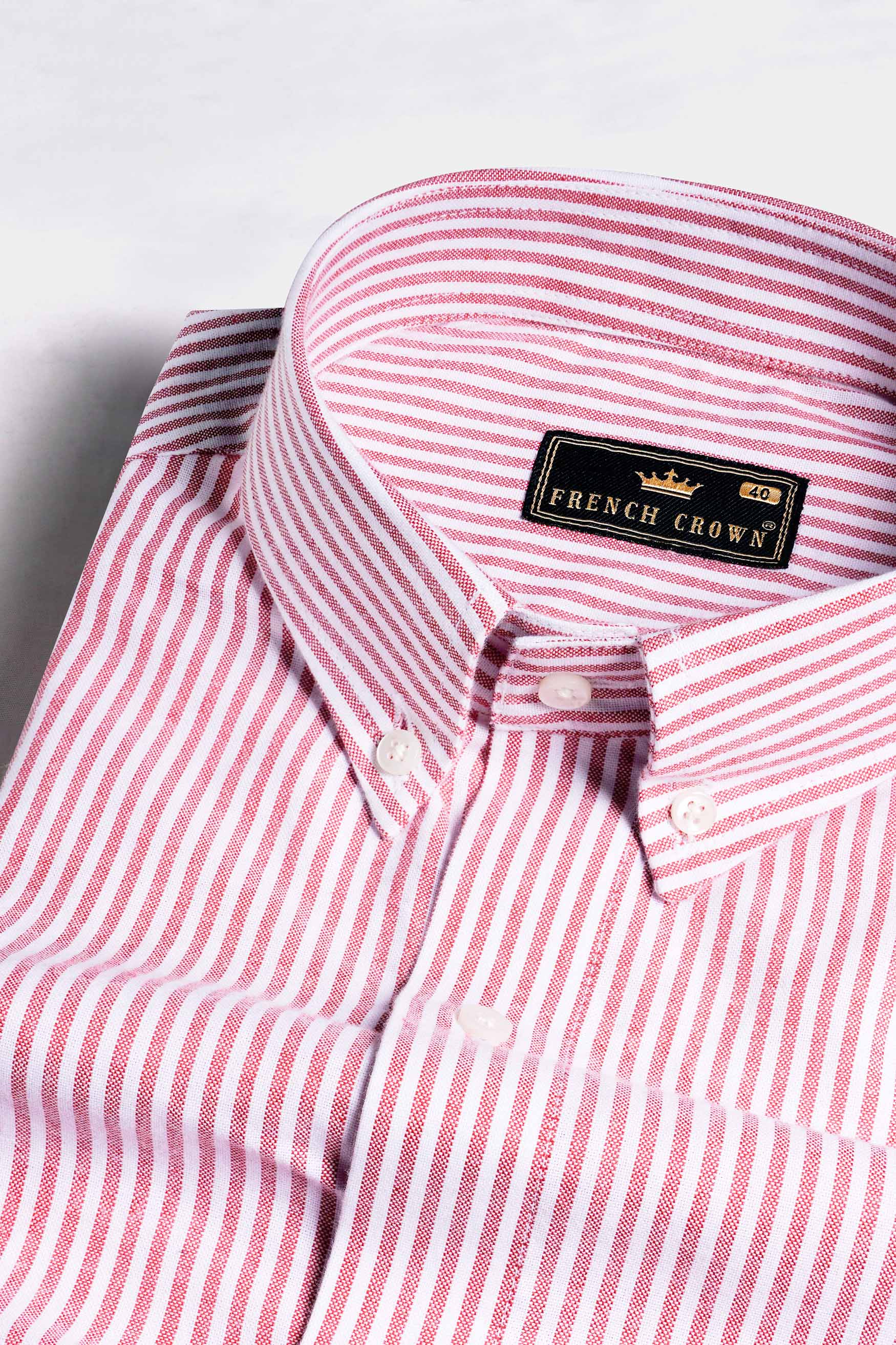 Bashful Pink and White Pin Striped Royal Oxford Shirt 11268-BD-38, 11268-BD-H-38, 11268-BD-39, 11268-BD-H-39, 11268-BD-40, 11268-BD-H-40, 11268-BD-42, 11268-BD-H-42, 11268-BD-44, 11268-BD-H-44, 11268-BD-46, 11268-BD-H-46, 11268-BD-48, 11268-BD-H-48, 11268-BD-50, 11268-BD-H-50, 11268-BD-52, 11268-BD-H-52