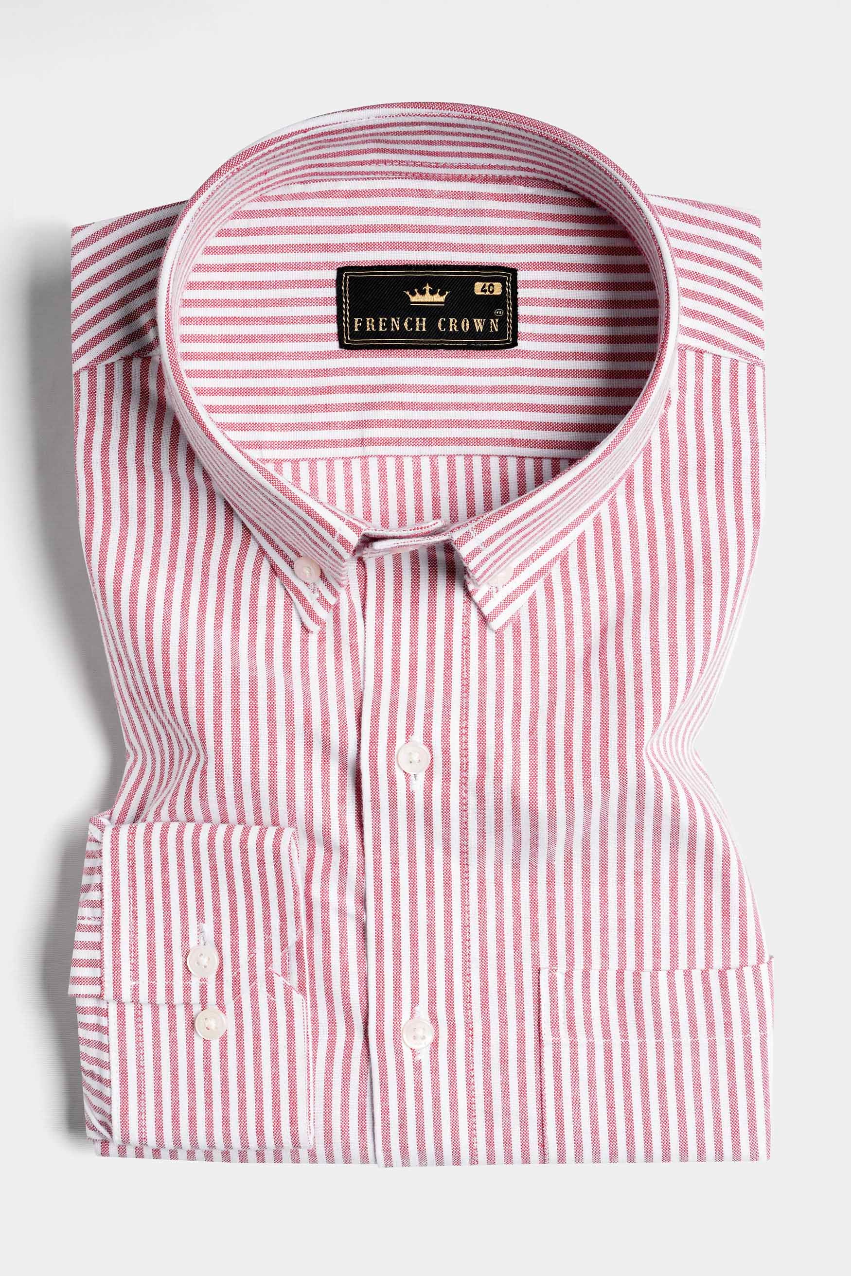 Bashful Pink and White Pin Striped Royal Oxford Shirt 11268-BD-38, 11268-BD-H-38, 11268-BD-39, 11268-BD-H-39, 11268-BD-40, 11268-BD-H-40, 11268-BD-42, 11268-BD-H-42, 11268-BD-44, 11268-BD-H-44, 11268-BD-46, 11268-BD-H-46, 11268-BD-48, 11268-BD-H-48, 11268-BD-50, 11268-BD-H-50, 11268-BD-52, 11268-BD-H-52
