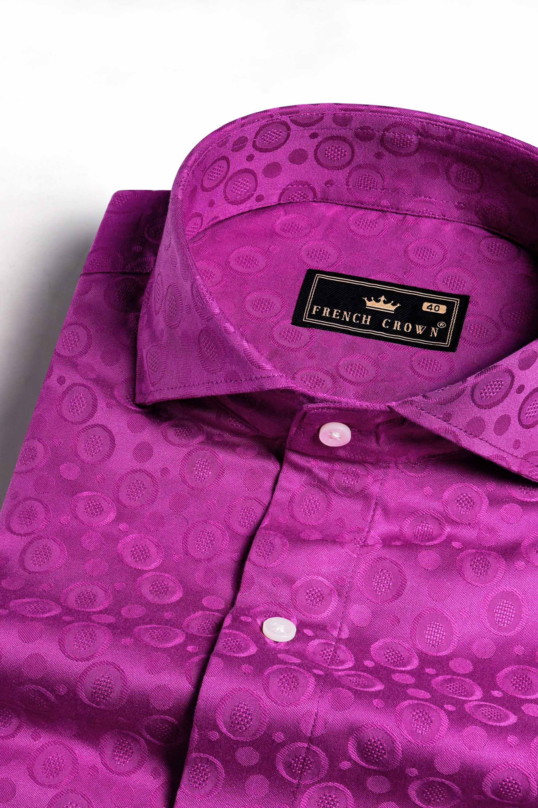 Flirt Pink Jacquard Textured Premium Giza Cotton Shirt 11310-CA-38, 11310-CA-H-38, 11310-CA-39, 11310-CA-H-39, 11310-CA-40, 11310-CA-H-40, 11310-CA-42, 11310-CA-H-42, 11310-CA-44, 11310-CA-H-44, 11310-CA-46, 11310-CA-H-46, 11310-CA-48, 11310-CA-H-48, 11310-CA-50, 11310-CA-H-50, 11310-CA-52, 11310-CA-H-52