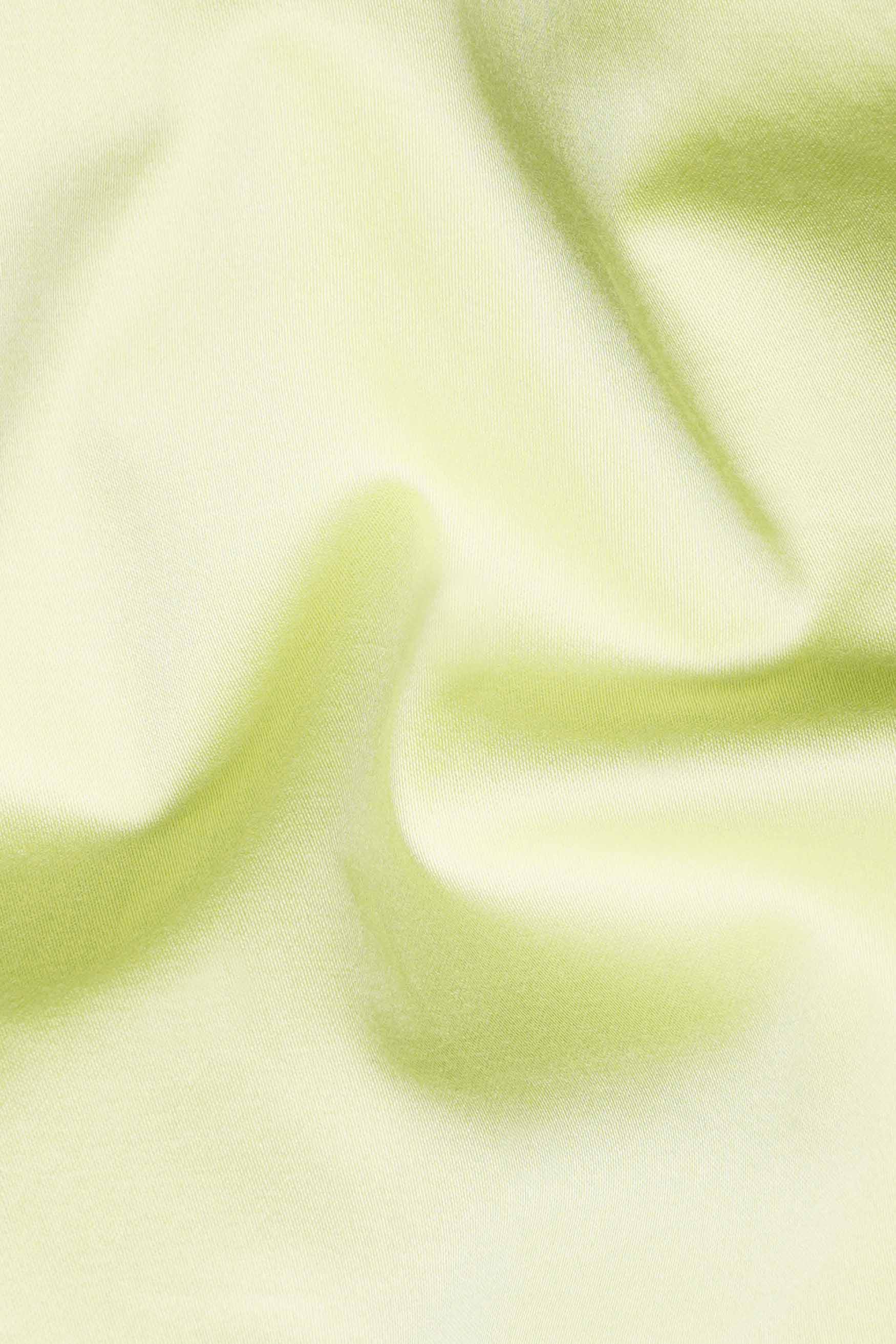 Arylide Green Subtle Sheen Super Soft Premium Cotton Shirt