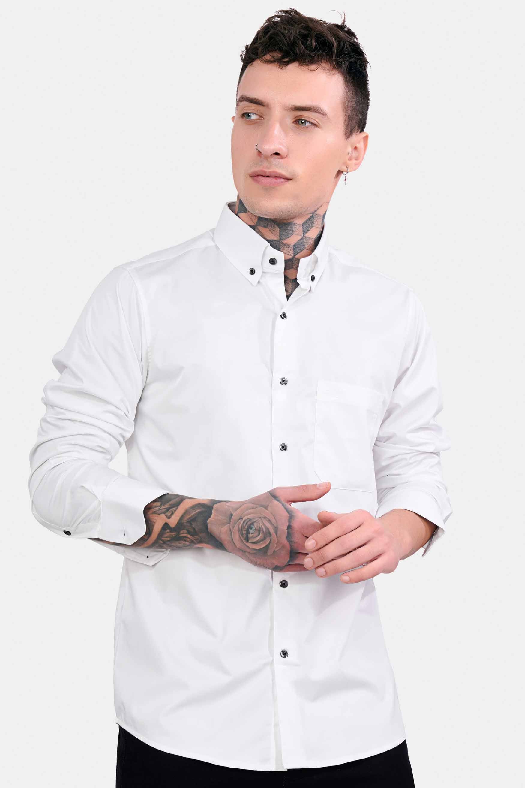 Bright White Royal Oxford Button Down Shirt
