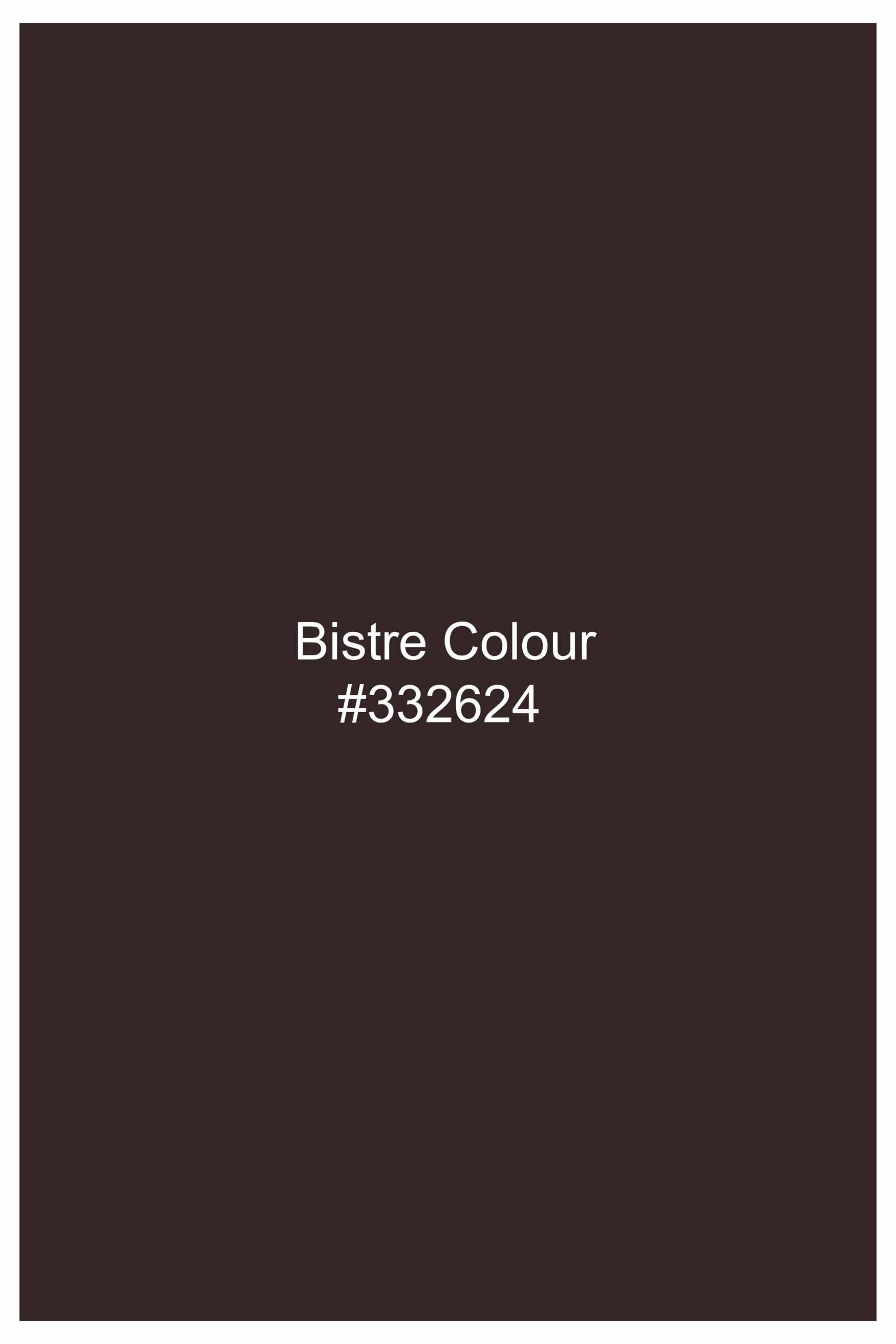 Bistre Brown Chambray Shirt