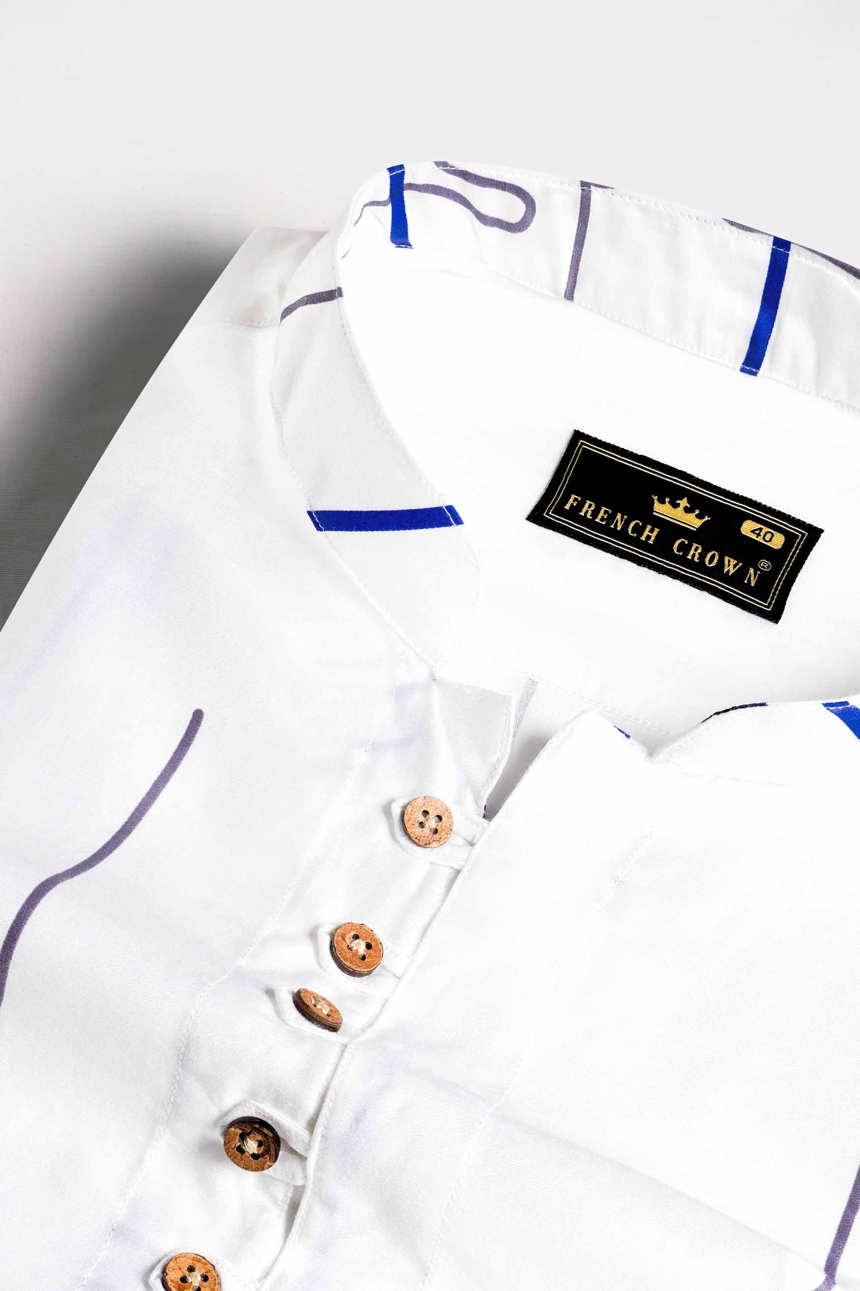 Bright White and Yale Blue Printed Subtle Sheen Super Soft Premium Cotton Kurta Shirt 11419-KS-38, 11419-KS-H-38, 11419-KS-39, 11419-KS-H-39, 11419-KS-40, 11419-KS-H-40, 11419-KS-42, 11419-KS-H-42, 11419-KS-44, 11419-KS-H-44, 11419-KS-46, 11419-KS-H-46, 11419-KS-48, 11419-KS-H-48, 11419-KS-50, 11419-KS-H-50, 11419-KS-52, 11419-KS-H-52