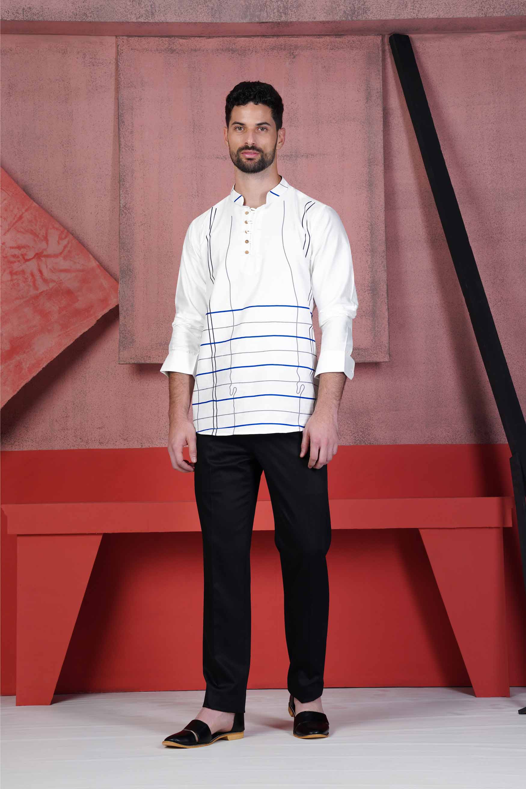 Bright White and Yale Blue Printed Subtle Sheen Super Soft Premium Cotton Kurta Shirt 11419-KS-38, 11419-KS-H-38, 11419-KS-39, 11419-KS-H-39, 11419-KS-40, 11419-KS-H-40, 11419-KS-42, 11419-KS-H-42, 11419-KS-44, 11419-KS-H-44, 11419-KS-46, 11419-KS-H-46, 11419-KS-48, 11419-KS-H-48, 11419-KS-50, 11419-KS-H-50, 11419-KS-52, 11419-KS-H-52