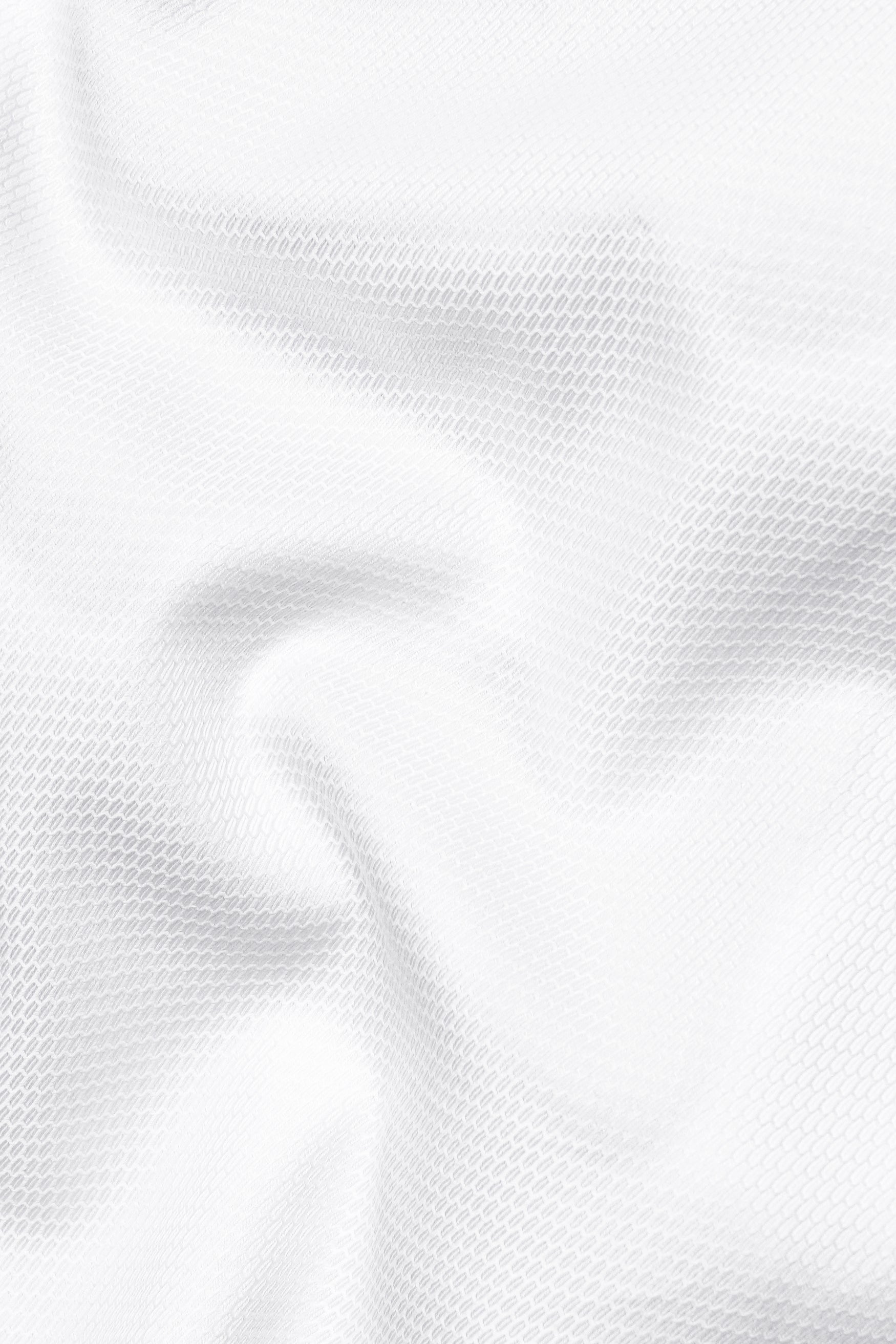 Bright White Dobby Textured Premium Giza Cotton Mandarin Shirt 11435-M-38, 11435-M-H-38, 11435-M-39, 11435-M-H-39, 11435-M-40, 11435-M-H-40, 11435-M-42, 11435-M-H-42, 11435-M-44, 11435-M-H-44, 11435-M-46, 11435-M-H-46, 11435-M-48, 11435-M-H-48, 11435-M-50, 11435-M-H-50, 11435-M-52, 11435-M-H-52