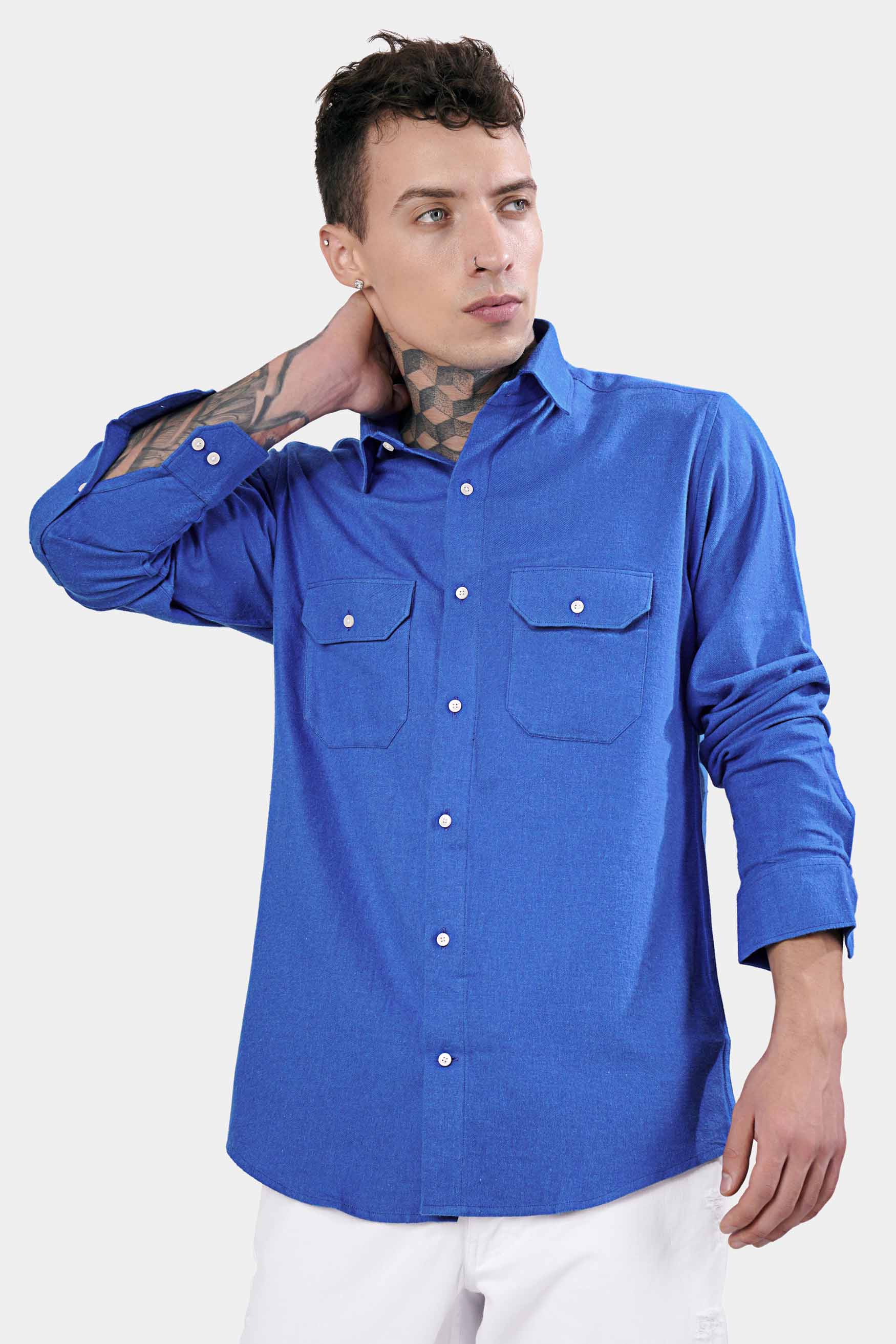 Mariner Blue Flannel Designer Overshirt 11456-OS-FP-38, 11456-OS-FP-H-38, 11456-OS-FP-39, 11456-OS-FP-H-39, 11456-OS-FP-40, 11456-OS-FP-H-40, 11456-OS-FP-42, 11456-OS-FP-H-42, 11456-OS-FP-44, 11456-OS-FP-H-44, 11456-OS-FP-46, 11456-OS-FP-H-46, 11456-OS-FP-48, 11456-OS-FP-H-48, 11456-OS-FP-50, 11456-OS-FP-H-50, 11456-OS-FP-52, 11456-OS-FP-H-52