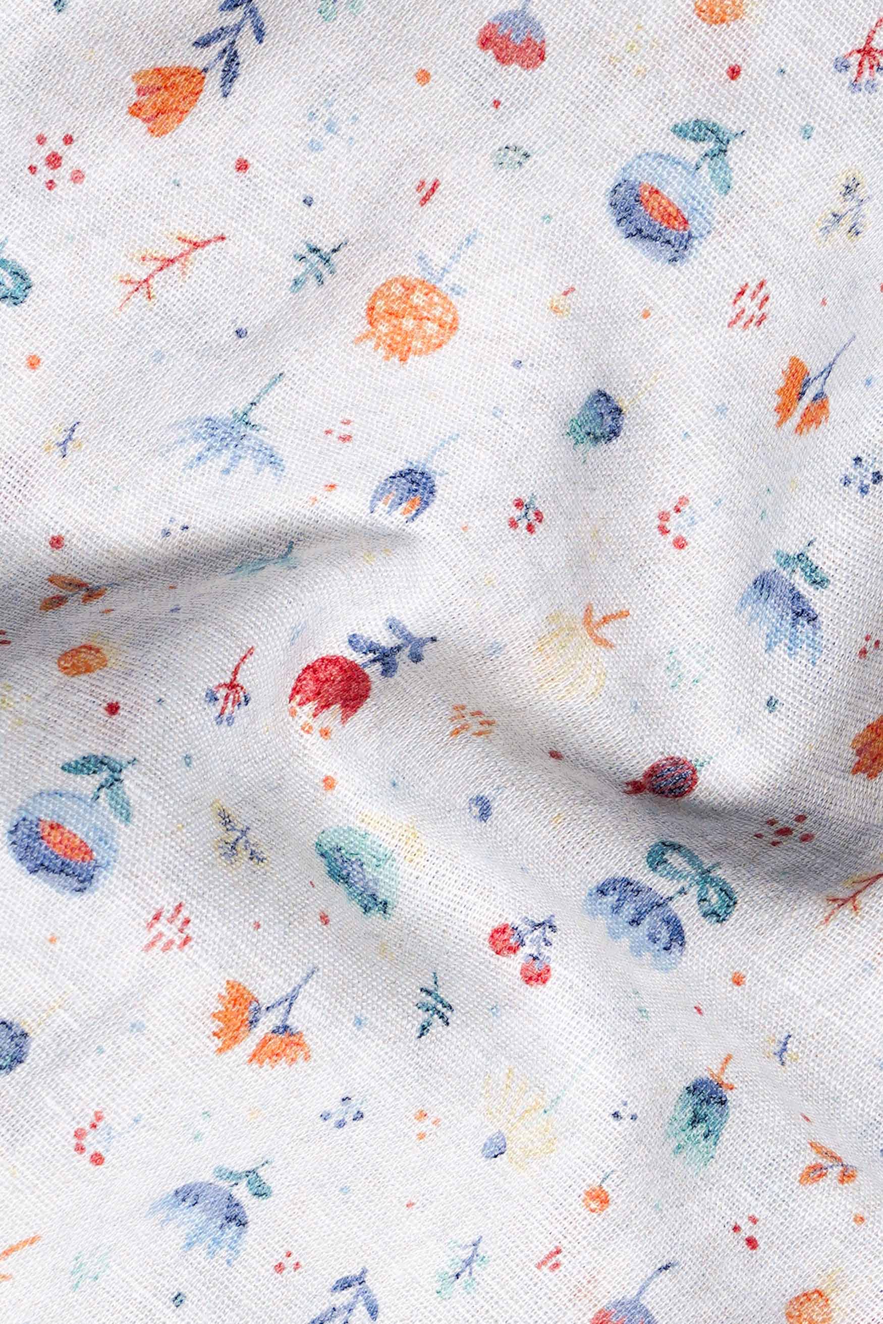 Bright White with Spindle Blue Multicolour Floral Printed Luxurious Linen Shirt 11570-M-GRY-38, 11570-M-GRY-H-38, 11570-M-GRY-39, 11570-M-GRY-H-39, 11570-M-GRY-40, 11570-M-GRY-H-40, 11570-M-GRY-42, 11570-M-GRY-H-42, 11570-M-GRY-44, 11570-M-GRY-H-44, 11570-M-GRY-46, 11570-M-GRY-H-46, 11570-M-GRY-48, 11570-M-GRY-H-48, 11570-M-GRY-50, 11570-M-GRY-H-50, 11570-M-GRY-52, 11570-M-GRY-H-52
