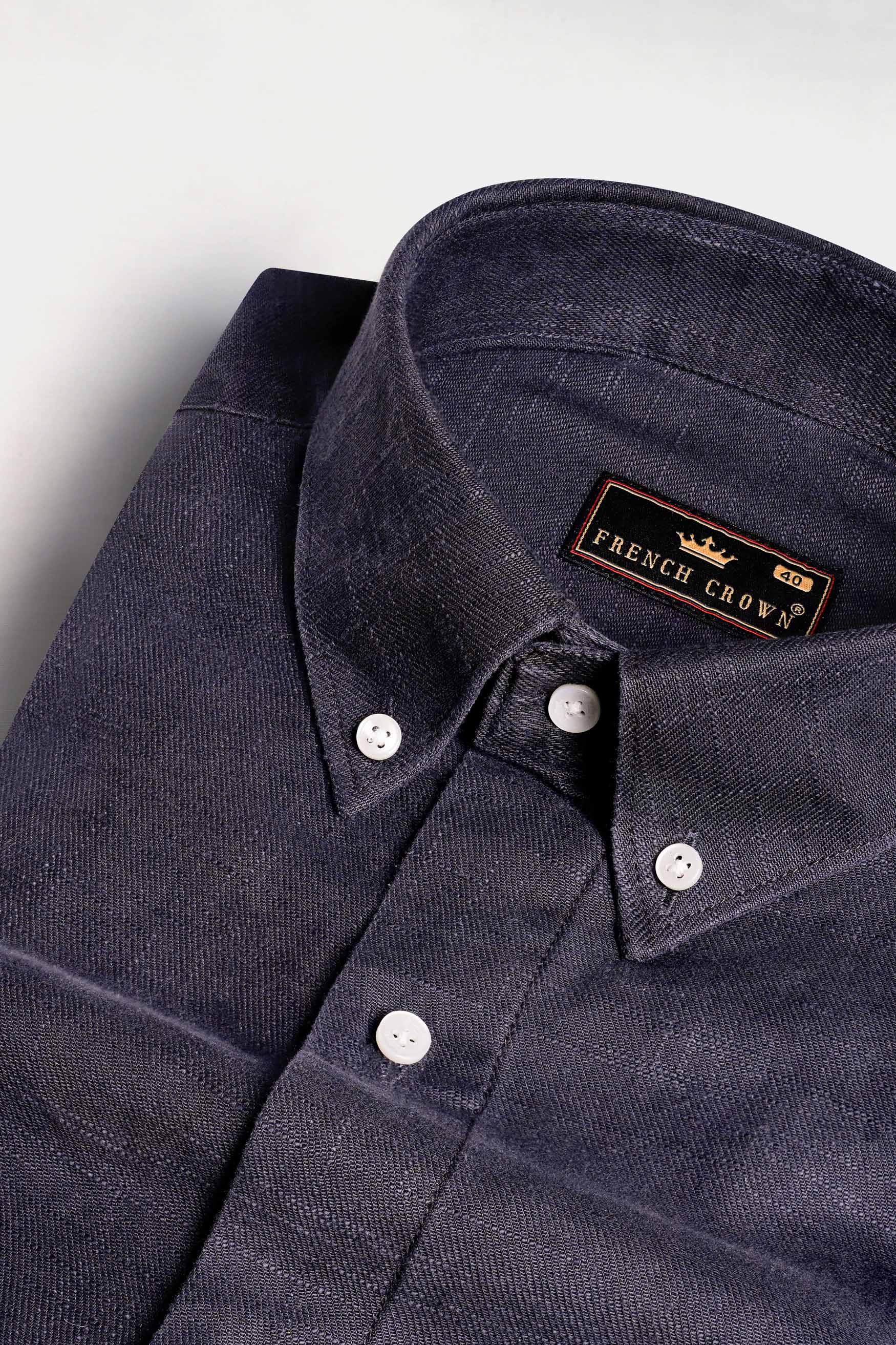 Iridium Gray Chambray Button Down Shirt 11602-BD-38, 11602-BD-H-38, 11602-BD-39, 11602-BD-H-39, 11602-BD-40, 11602-BD-H-40, 11602-BD-42, 11602-BD-H-42, 11602-BD-44, 11602-BD-H-44, 11602-BD-46, 11602-BD-H-46, 11602-BD-48, 11602-BD-H-48, 11602-BD-50, 11602-BD-H-50, 11602-BD-52, 11602-BD-H-52