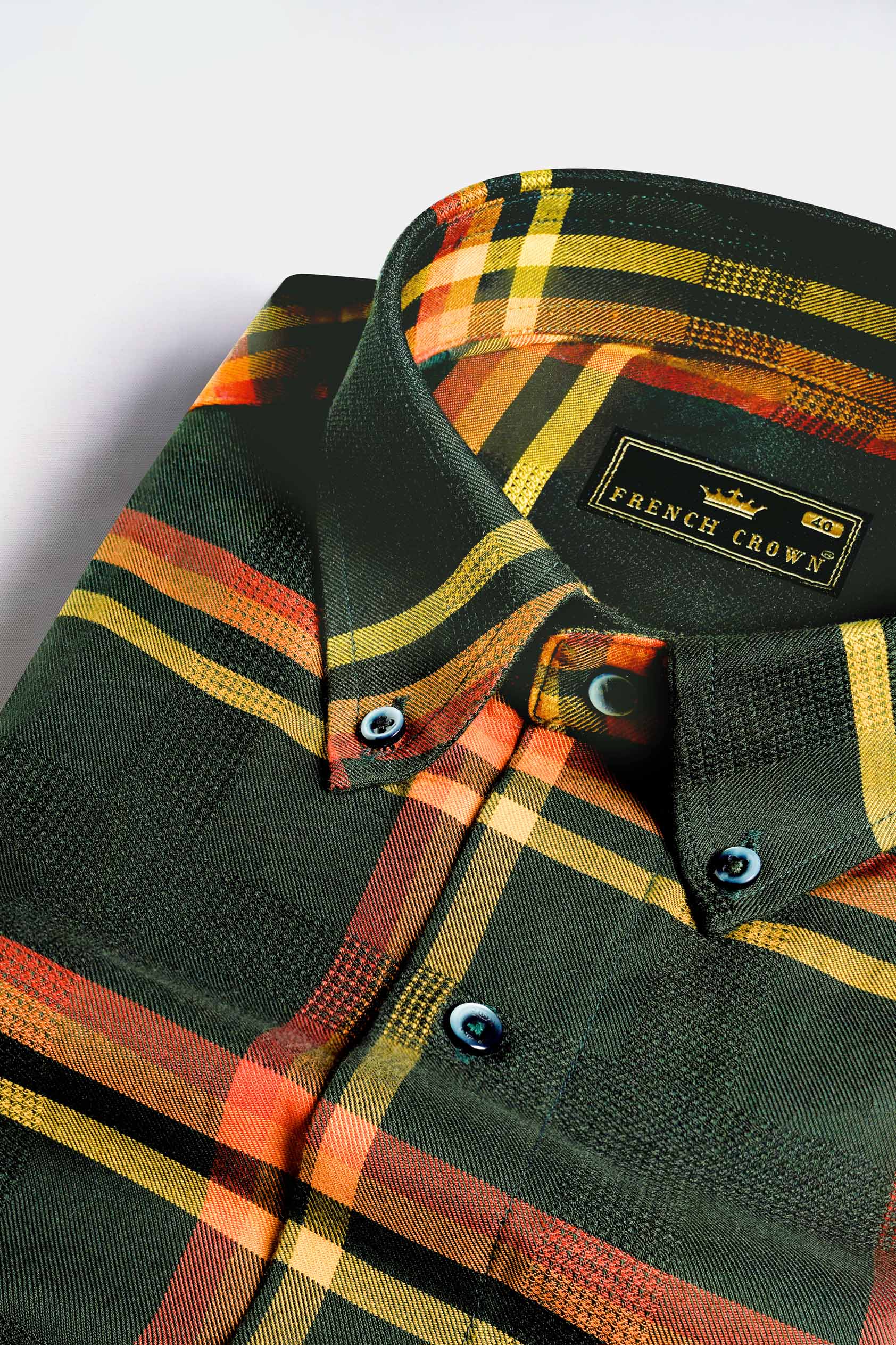 Lunar Green and Naples Yellow Plaid Dobby Textured Premium Giza Cotton Shirt 11614-BD-GR-38, 11614-BD-GR-H-38, 11614-BD-GR-39, 11614-BD-GR-H-39, 11614-BD-GR-40, 11614-BD-GR-H-40, 11614-BD-GR-42, 11614-BD-GR-H-42, 11614-BD-GR-44, 11614-BD-GR-H-44, 11614-BD-GR-46, 11614-BD-GR-H-46, 11614-BD-GR-48, 11614-BD-GR-H-48, 11614-BD-GR-50, 11614-BD-GR-H-50, 11614-BD-GR-52, 11614-BD-GR-H-52