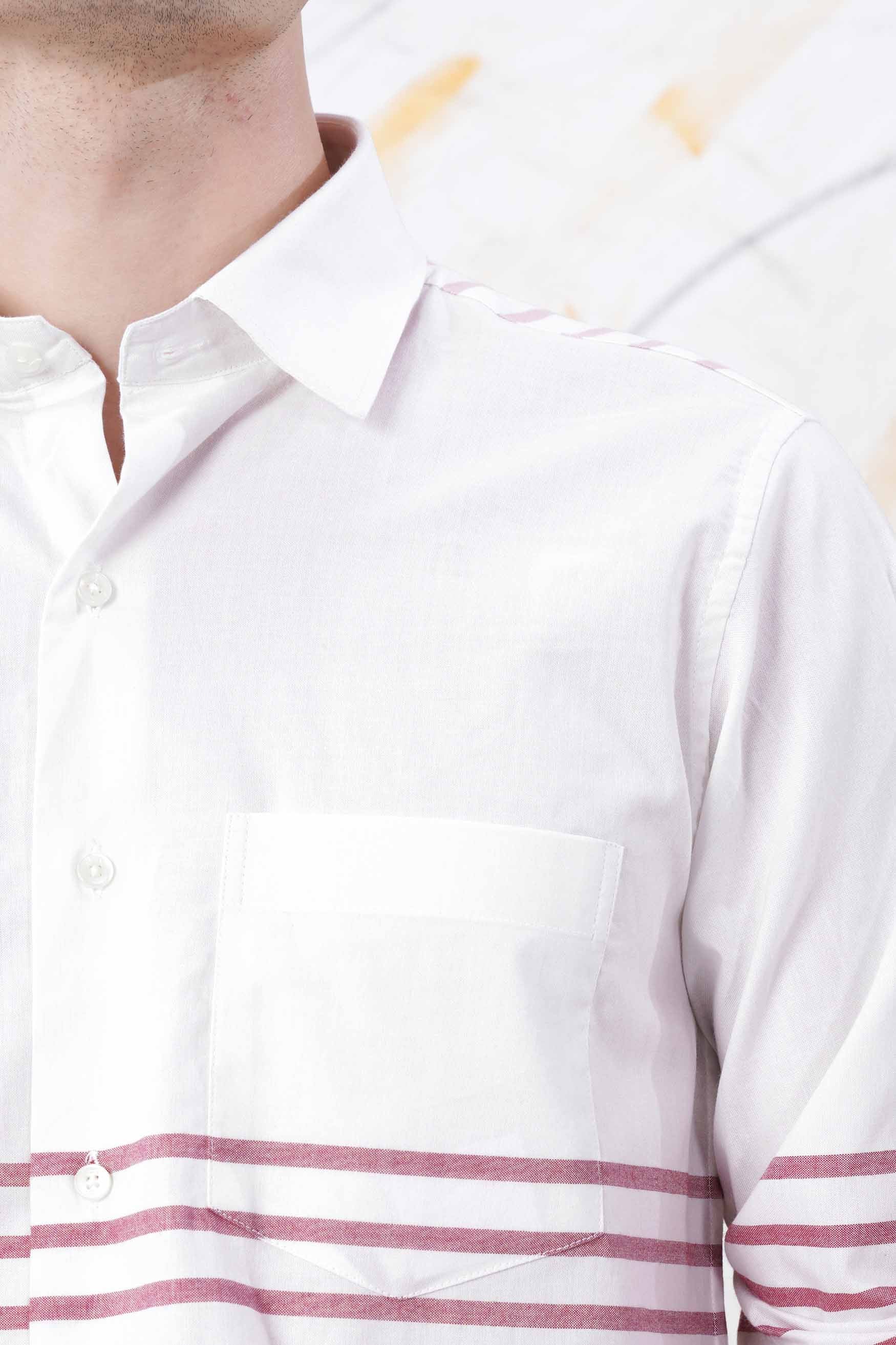 Bright White with Bashful Pink Striped Royal Oxford Shirt 11624-WCC-38, 11624-WCC-H-38, 11624-WCC-39, 11624-WCC-H-39, 11624-WCC-40, 11624-WCC-H-40, 11624-WCC-42, 11624-WCC-H-42, 11624-WCC-44, 11624-WCC-H-44, 11624-WCC-46, 11624-WCC-H-46, 11624-WCC-48, 11624-WCC-H-48, 11624-WCC-50, 11624-WCC-H-50, 11624-WCC-52, 11624-WCC-H-52