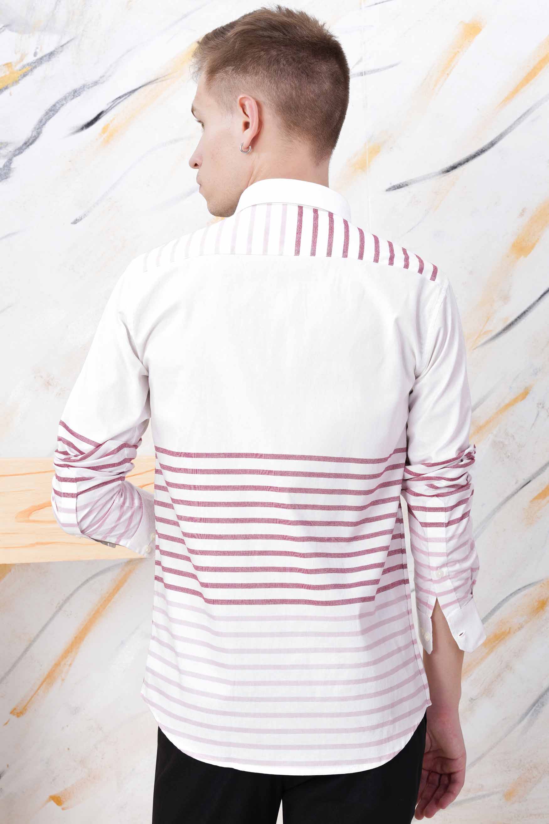 Bright White with Bashful Pink Striped Royal Oxford Shirt 11624-WCC-38, 11624-WCC-H-38, 11624-WCC-39, 11624-WCC-H-39, 11624-WCC-40, 11624-WCC-H-40, 11624-WCC-42, 11624-WCC-H-42, 11624-WCC-44, 11624-WCC-H-44, 11624-WCC-46, 11624-WCC-H-46, 11624-WCC-48, 11624-WCC-H-48, 11624-WCC-50, 11624-WCC-H-50, 11624-WCC-52, 11624-WCC-H-52