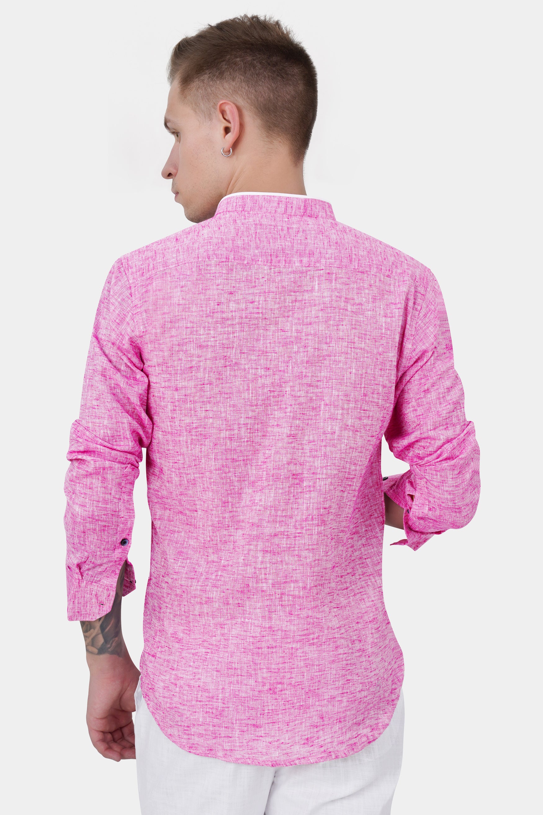 Chantilly Pink with White Piping Work Luxurious Linen Designer Shirt 11707-M-BLE-PIPING-38, 11707-M-BLE-PIPING-H-38, 11707-M-BLE-PIPING-39, 11707-M-BLE-PIPING-H-39, 11707-M-BLE-PIPING-40, 11707-M-BLE-PIPING-H-40, 11707-M-BLE-PIPING-42, 11707-M-BLE-PIPING-H-42, 11707-M-BLE-PIPING-44, 11707-M-BLE-PIPING-H-44, 11707-M-BLE-PIPING-46, 11707-M-BLE-PIPING-H-46, 11707-M-BLE-PIPING-48, 11707-M-BLE-PIPING-H-48, 11707-M-BLE-PIPING-50, 11707-M-BLE-PIPING-H-50, 11707-M-BLE-PIPING-52, 11707-M-BLE-PIPING-H-52