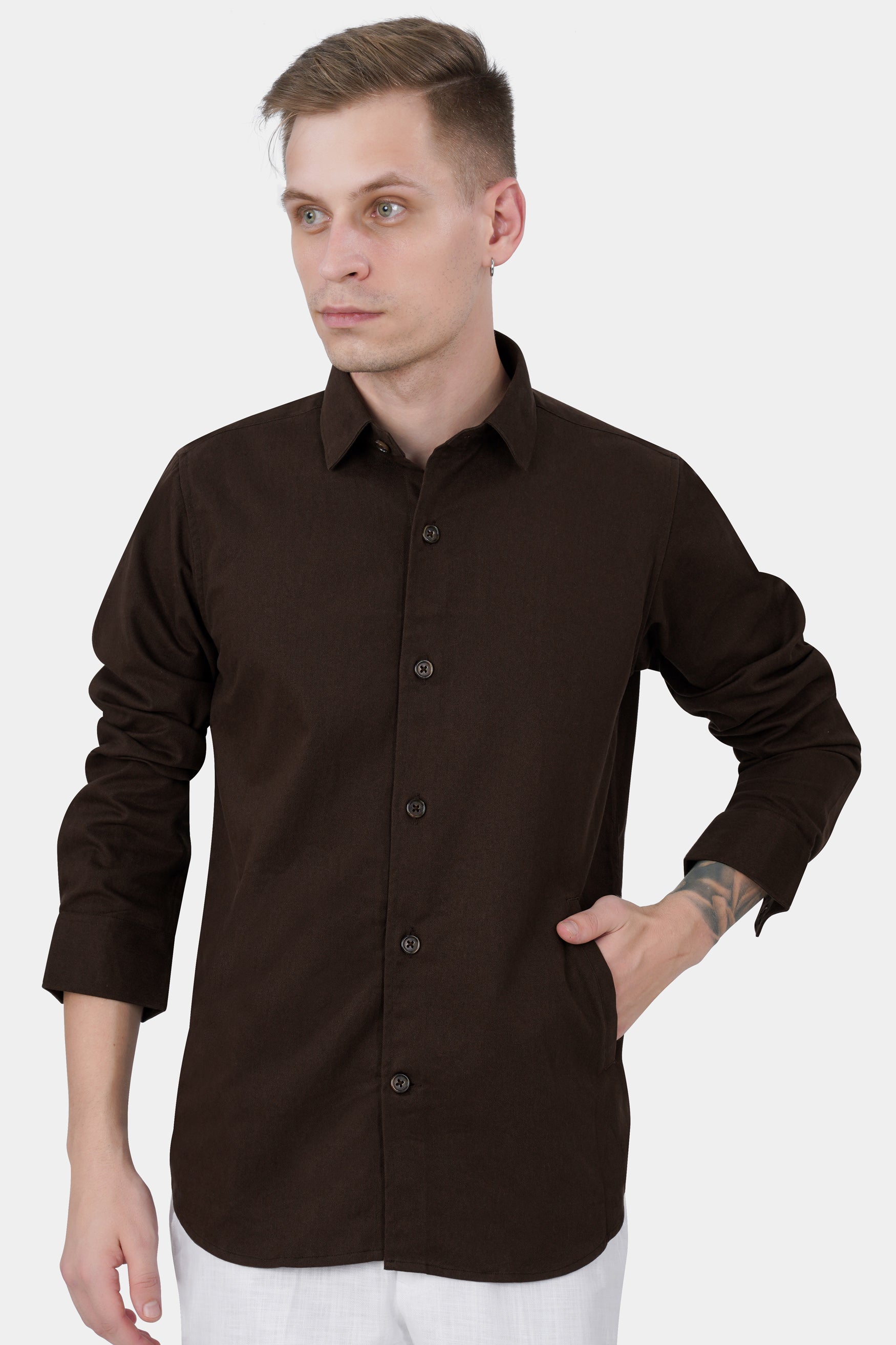 Eternity Brown Twill Premium Cotton Designer Jacket 11712-BJ-49-38, 11712-BJ-49-H-38, 11712-BJ-49-39, 11712-BJ-49-H-39, 11712-BJ-49-40, 11712-BJ-49-H-40, 11712-BJ-49-42, 11712-BJ-49-H-42, 11712-BJ-49-44, 11712-BJ-49-H-44, 11712-BJ-49-46, 11712-BJ-49-H-46, 11712-BJ-49-48, 11712-BJ-49-H-48, 11712-BJ-49-50, 11712-BJ-49-H-50, 11712-BJ-49-52, 11712-BJ-49-H-52